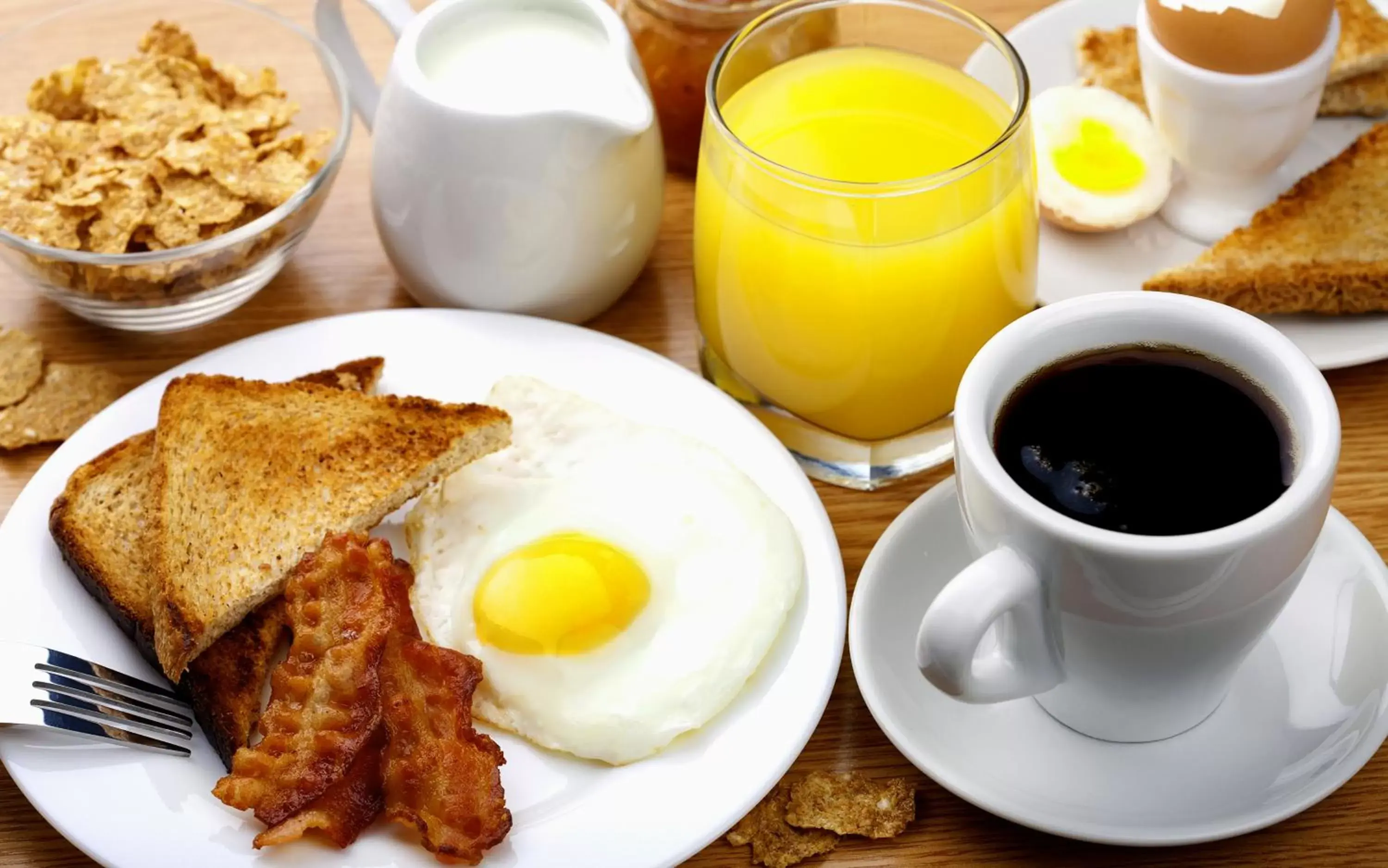 American breakfast, Breakfast in Hotel Yo Kandy