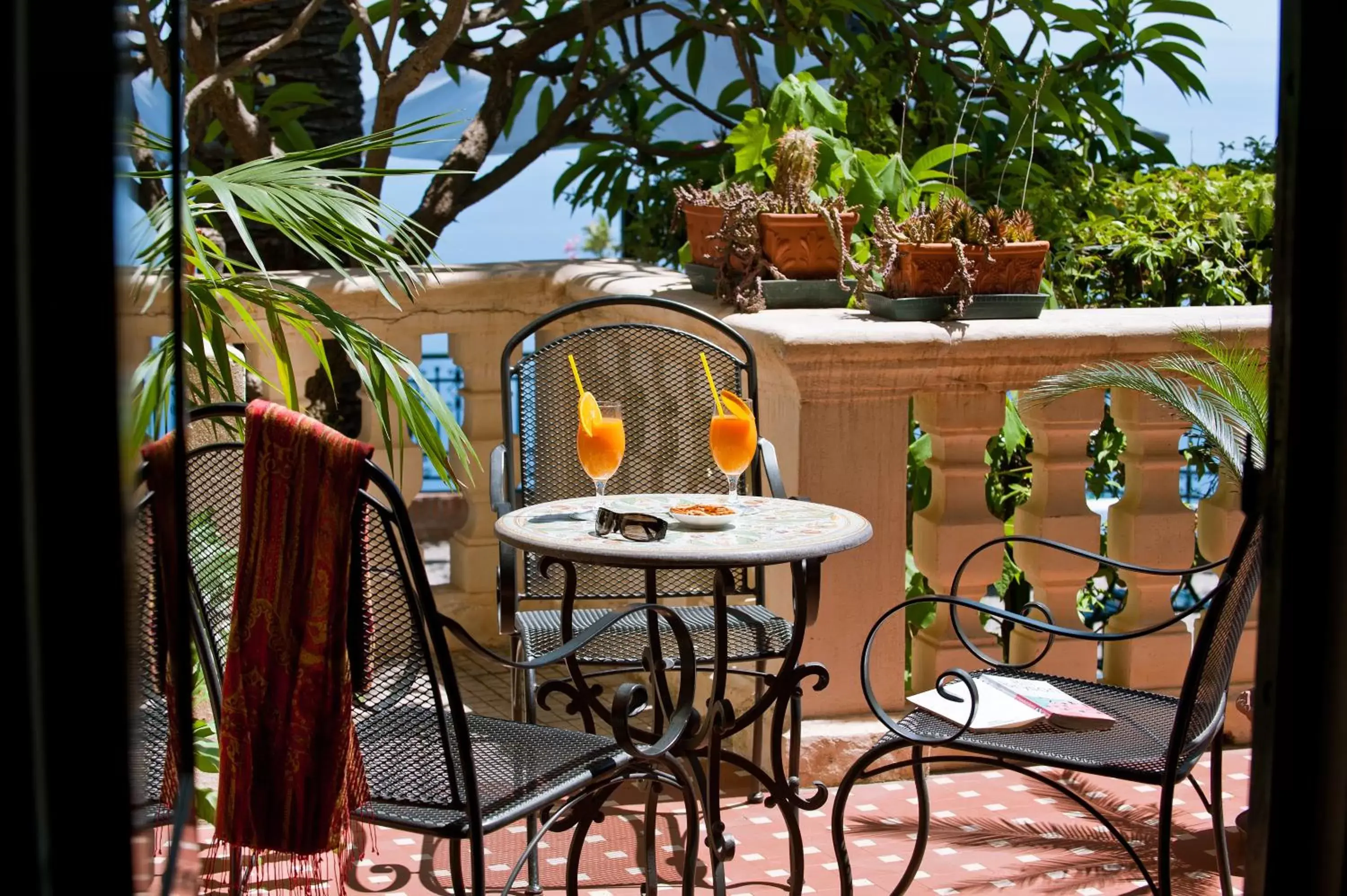 Balcony/Terrace in Hotel Villa Schuler