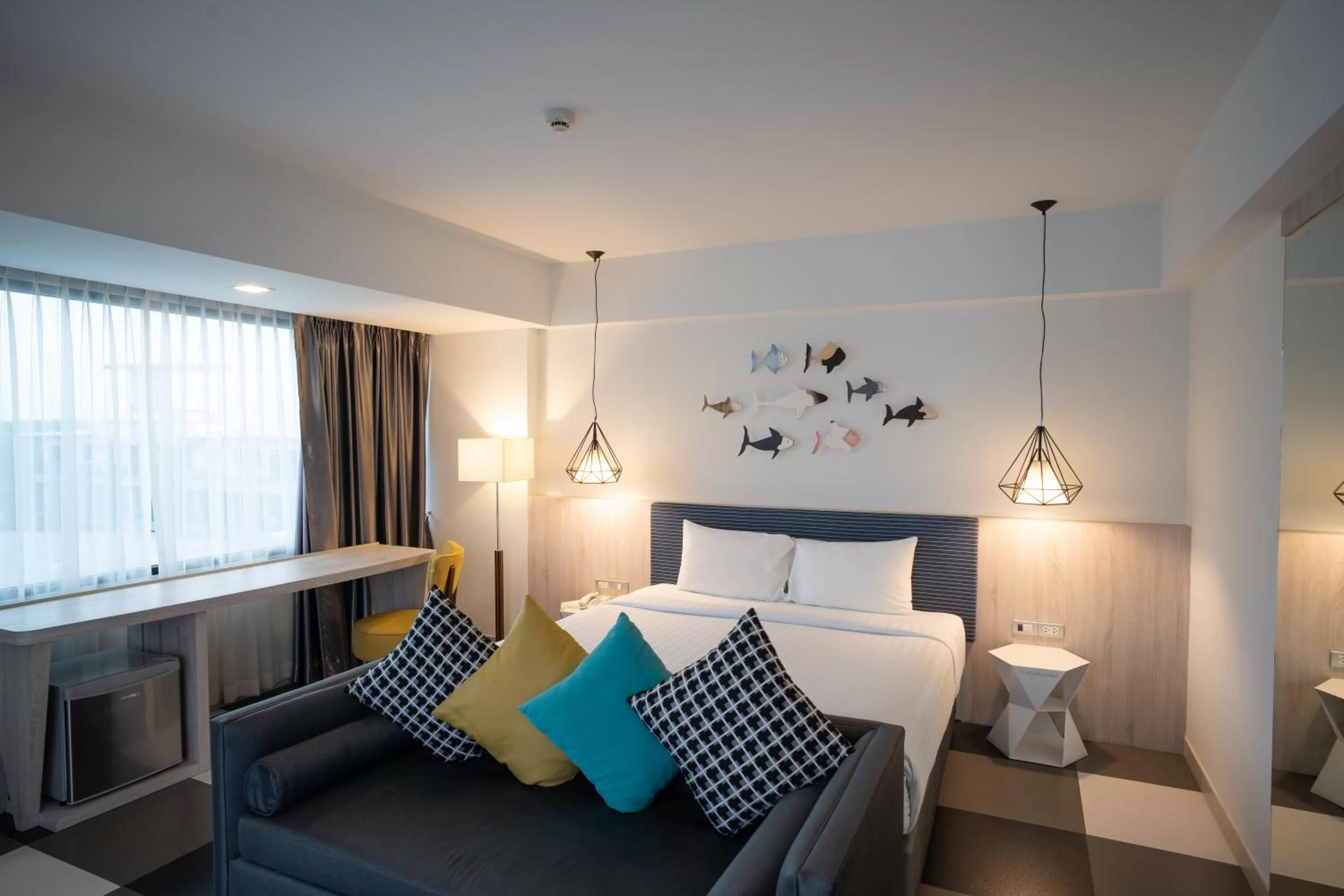 Bed in Krabi SeaBass Hotel