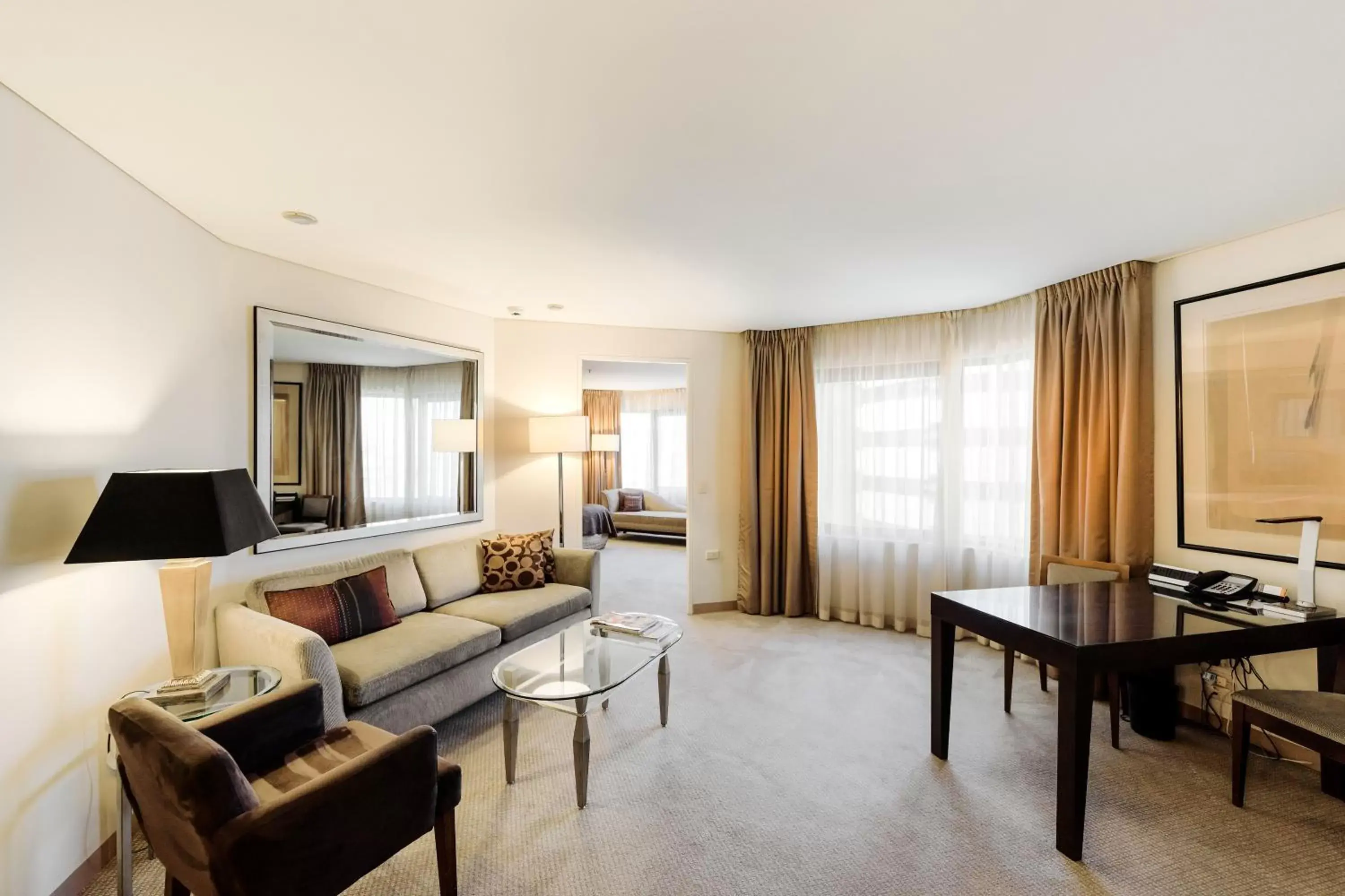 Living room, Seating Area in InterContinental Adelaide, an IHG Hotel