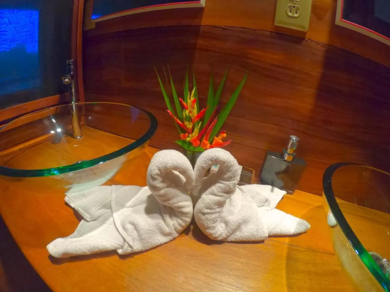 towels in Aqui hoy cabañas