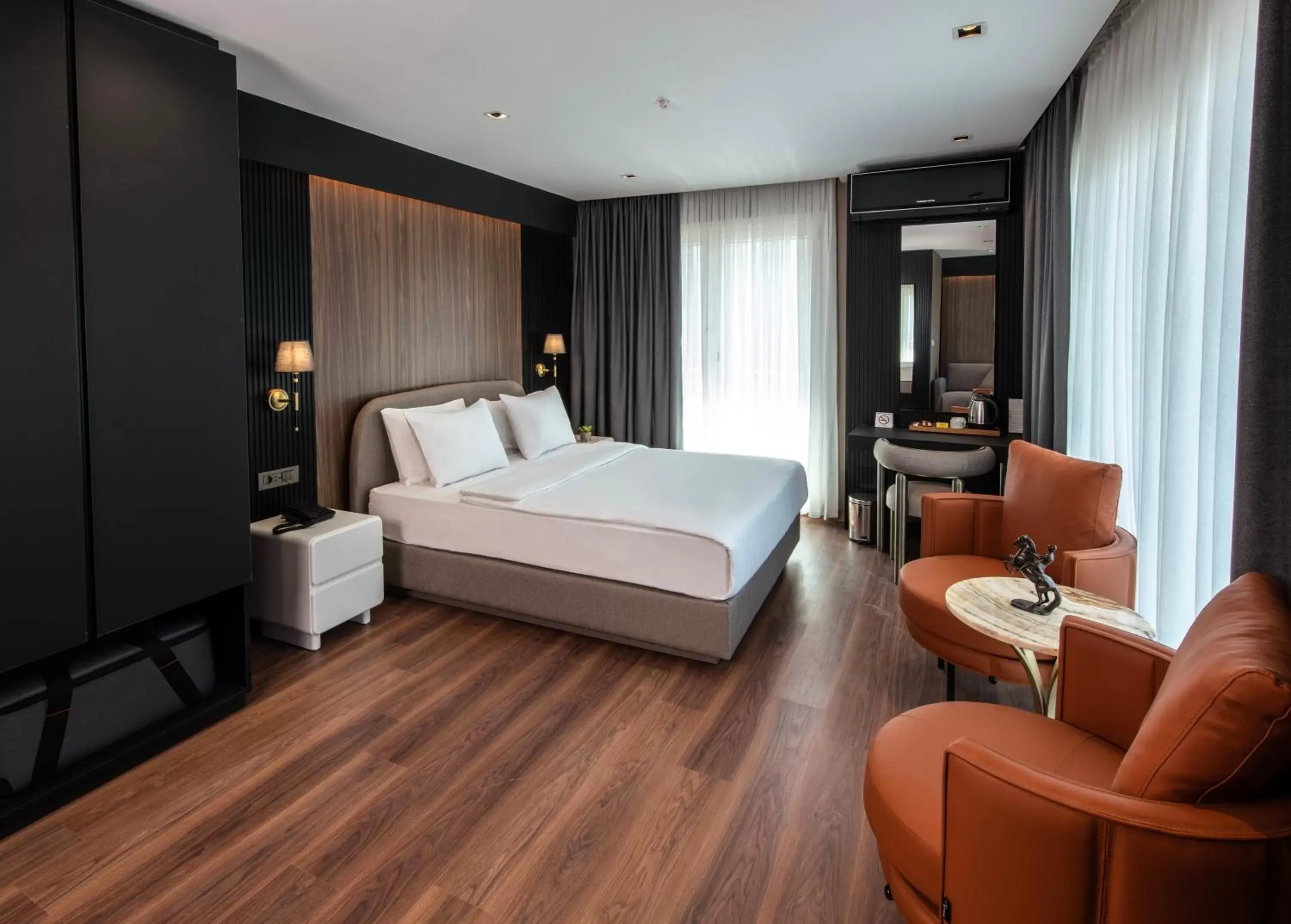 Bed in Hotel Bosfora