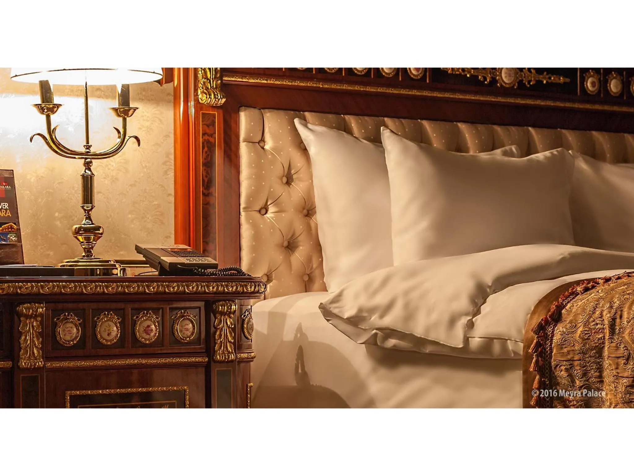 Bedroom, Bed in Meyra Palace