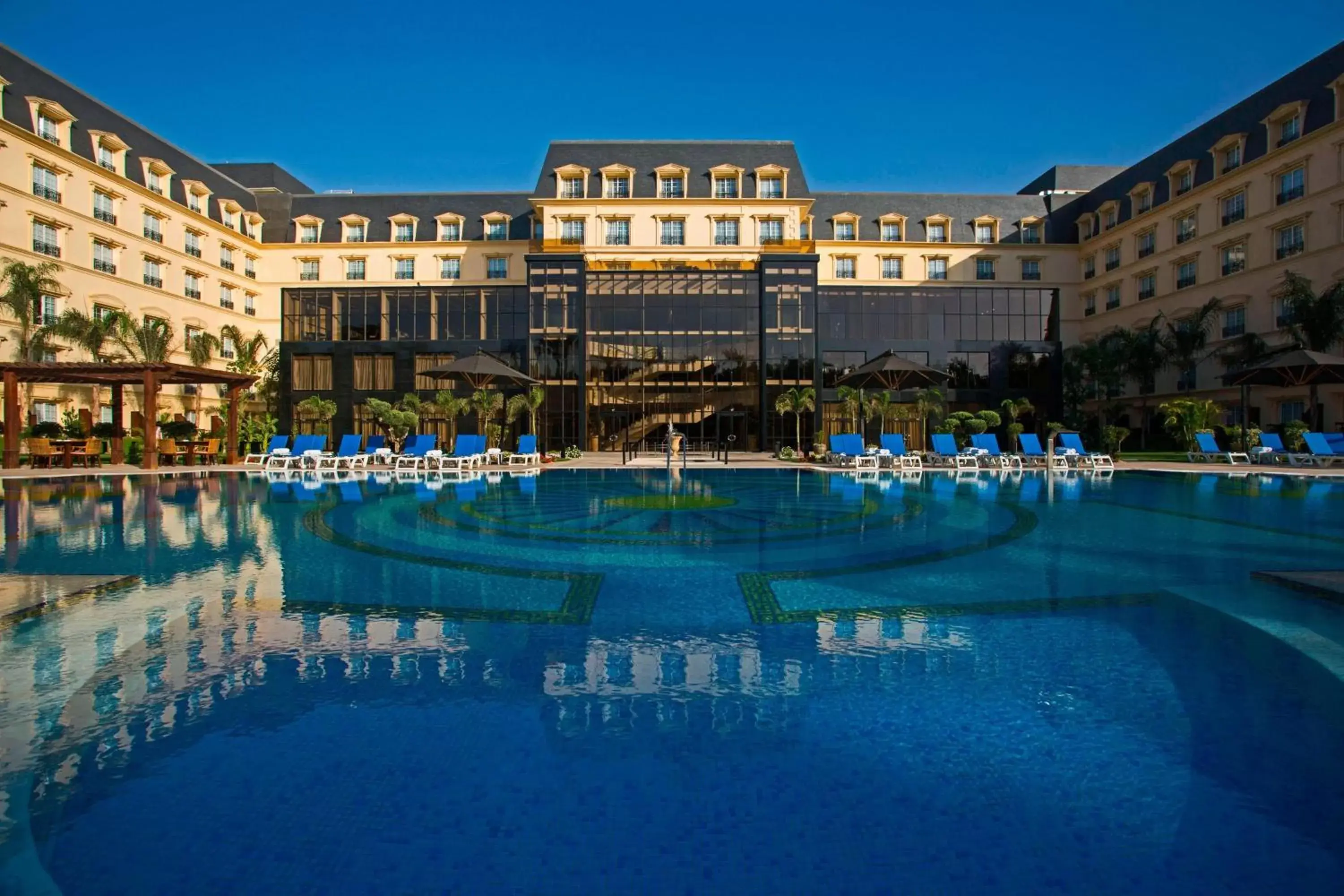 Swimming pool, Property Building in Renaissance Cairo Mirage City Hotel