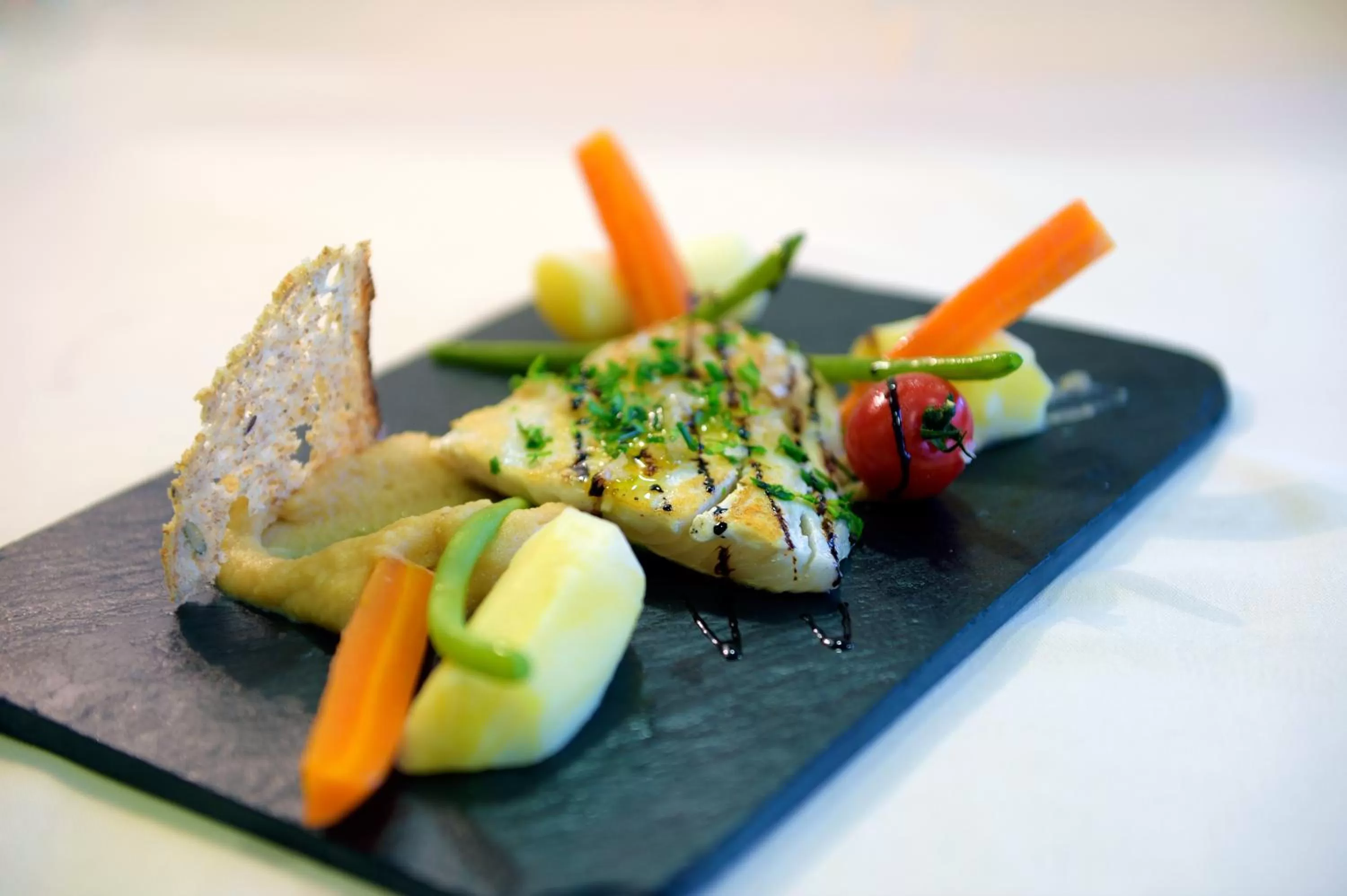 Food close-up in Hôtel Les Rives