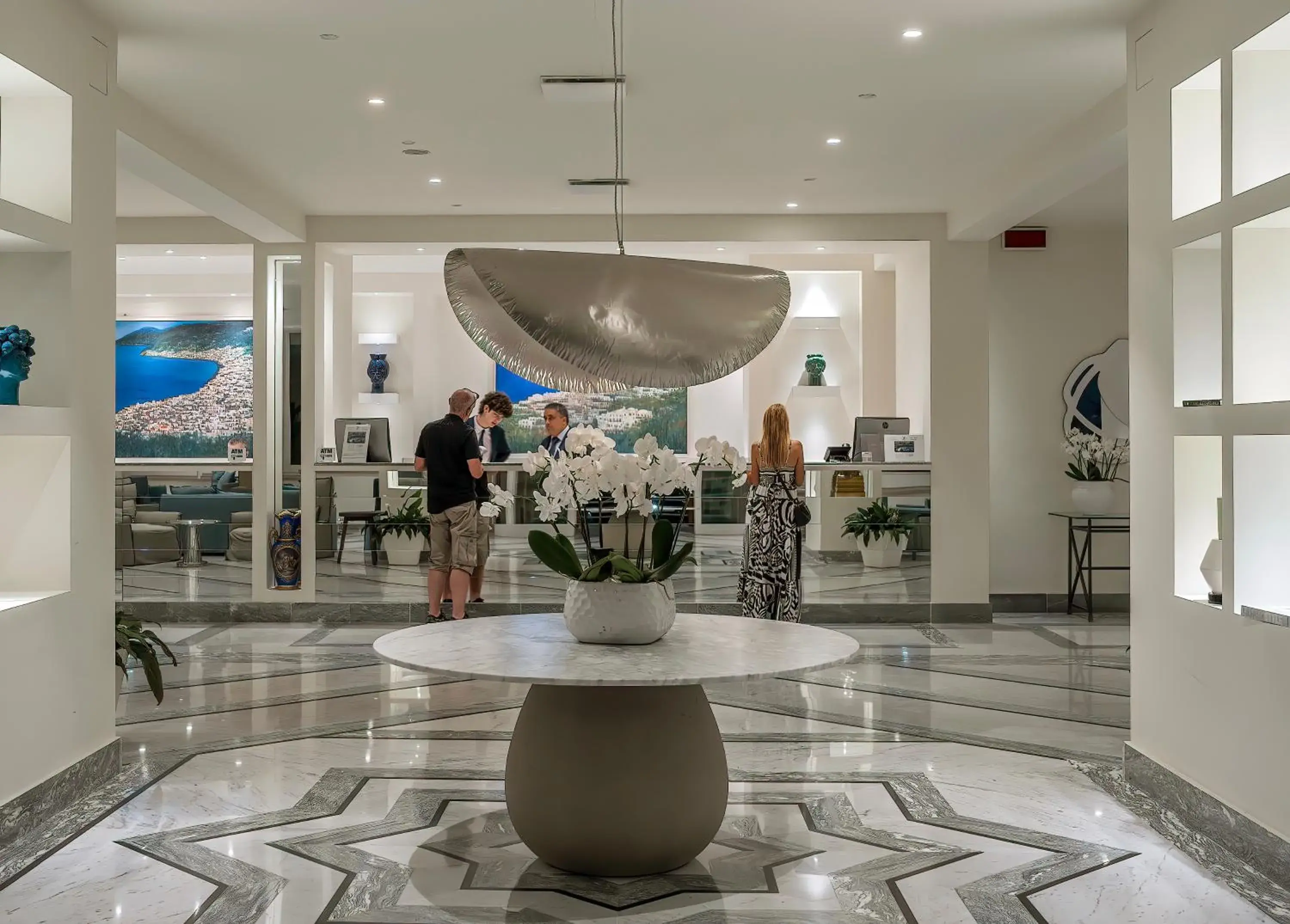 Lobby or reception in Hotel Grand Vesuvio