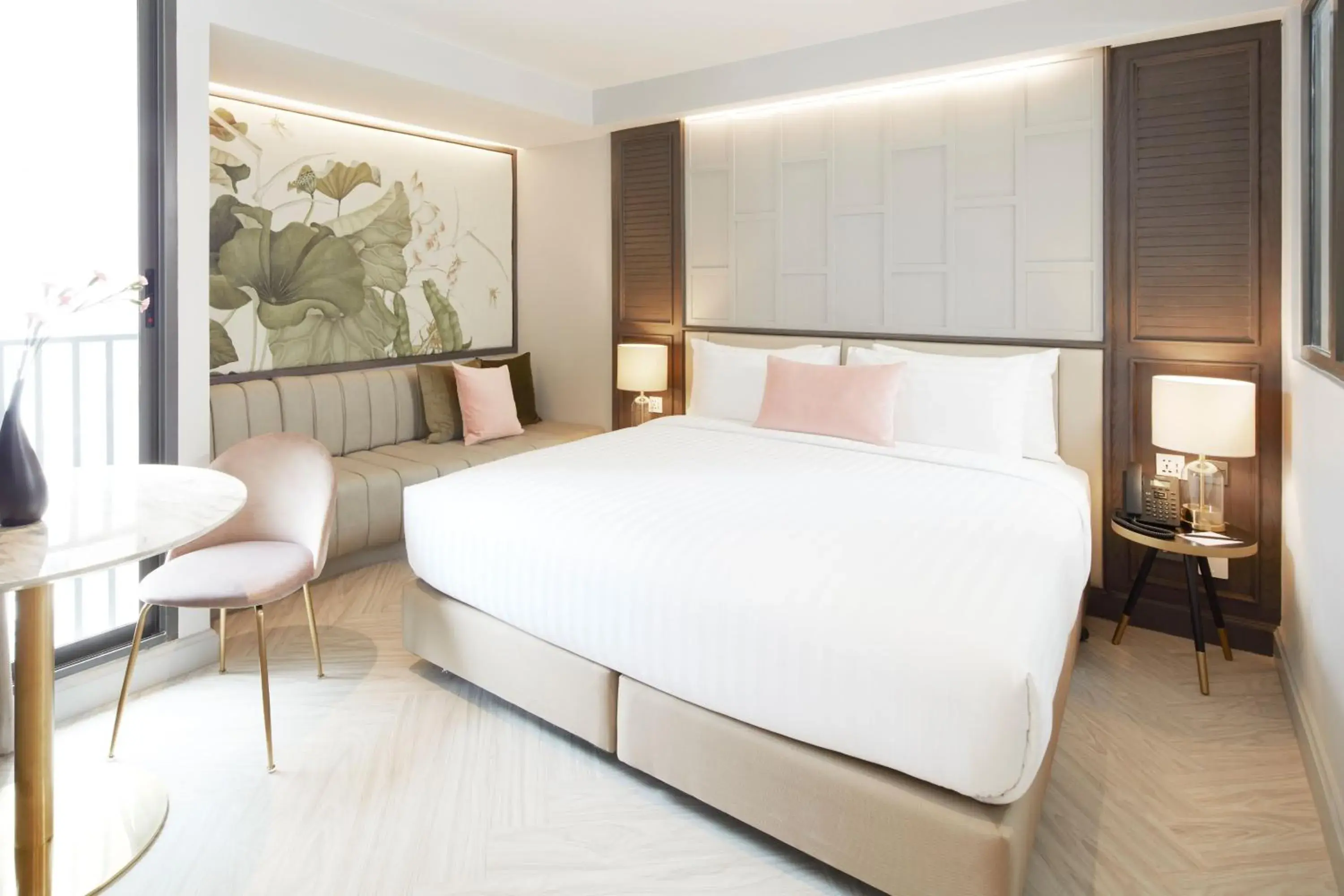 Bedroom, Bed in The Quarter Ploenchit by UHG (SHA Plus)