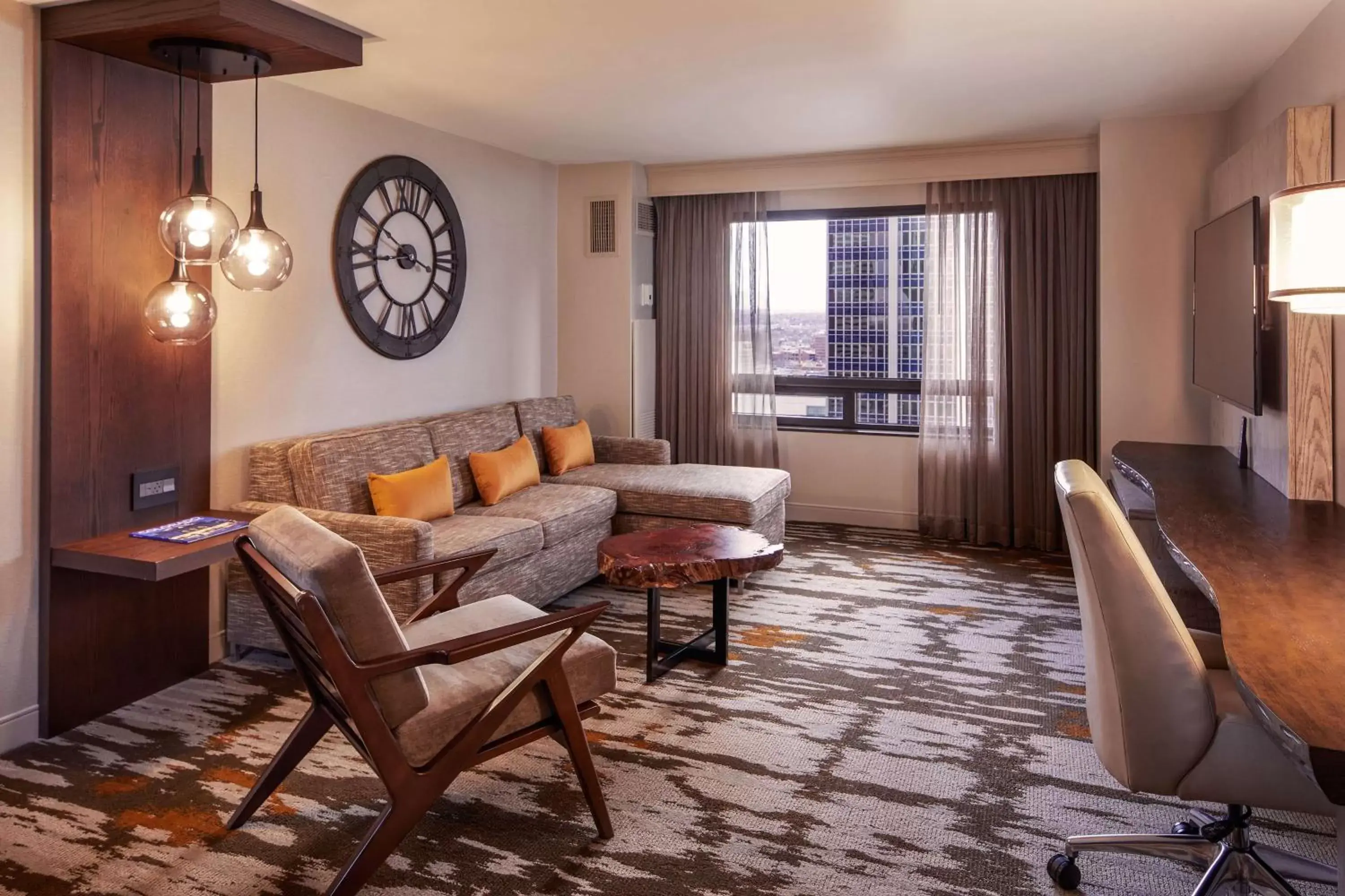 Bedroom, Seating Area in Hilton Denver City Center