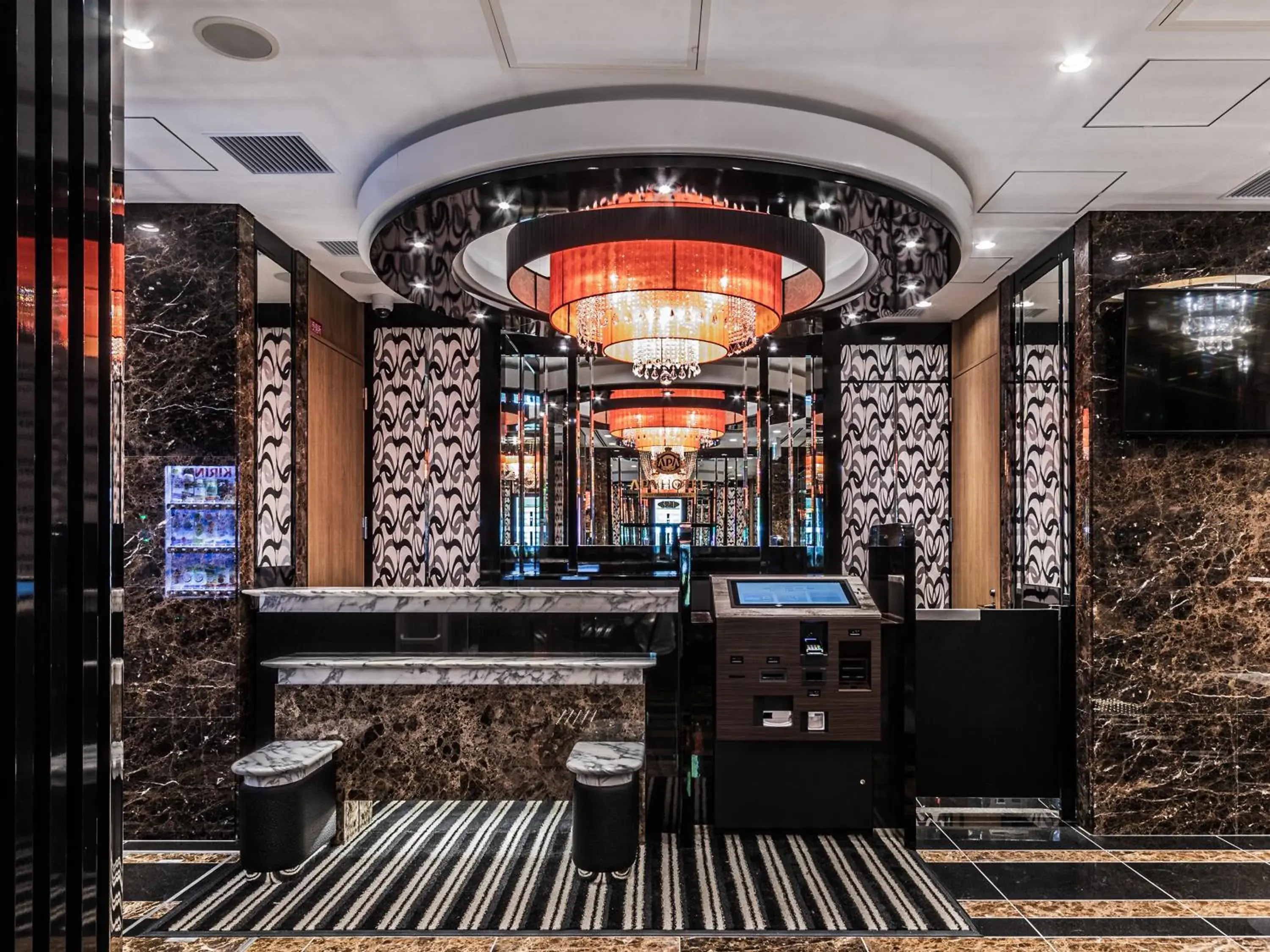 Lobby or reception in APA Hotel Shin Osaka Esaka Ekimae Lobby or reception in APA Hotel Shin Osaka Esaka Ekimae