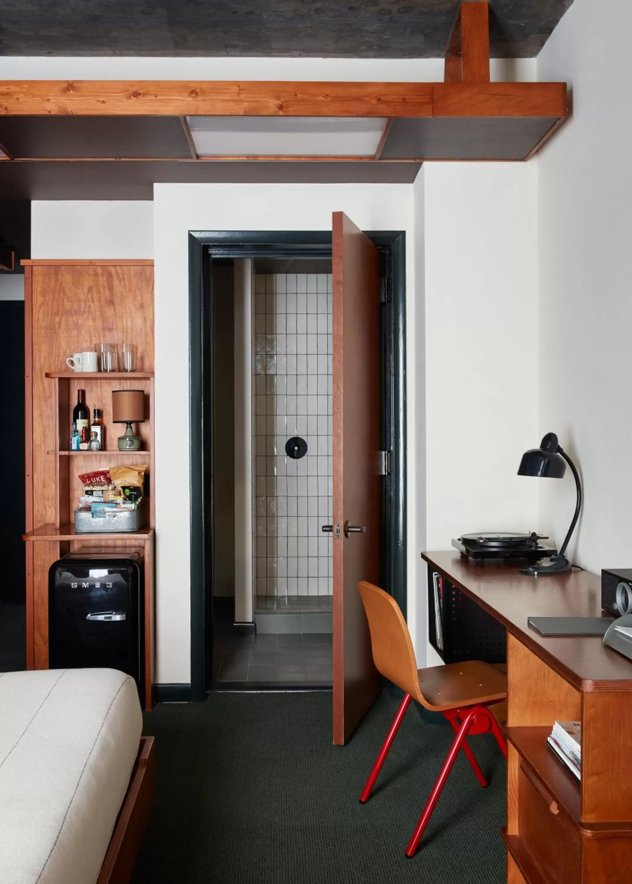 Bedroom, Kitchen/Kitchenette in Ace Hotel Brooklyn