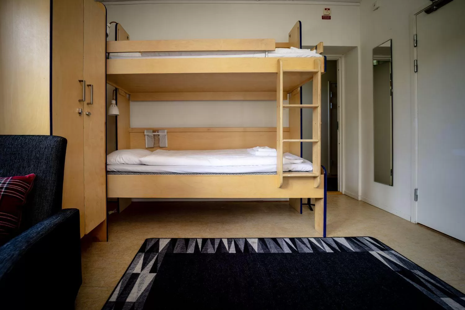 bunk bed in Miatorp Hotell