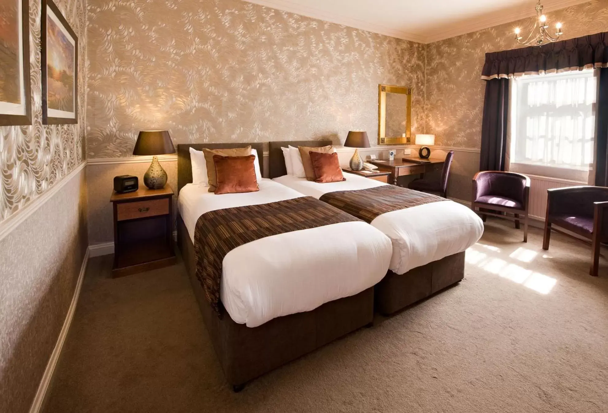 Photo of the whole room, Bed in Kings Lynn Knights Hill Hotel & Spa, BW Signature Collection