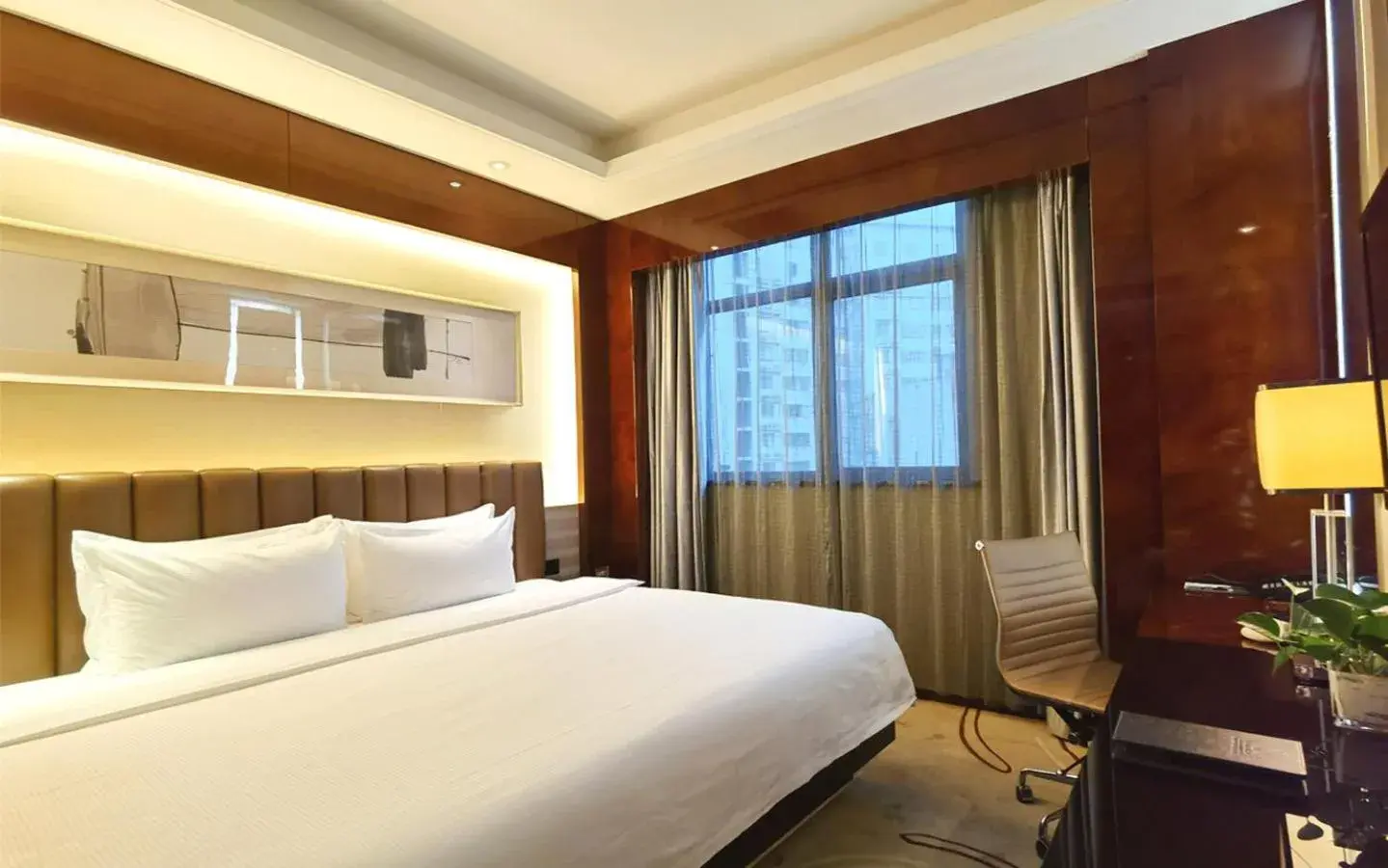 Bed in Ramada Changzhou North