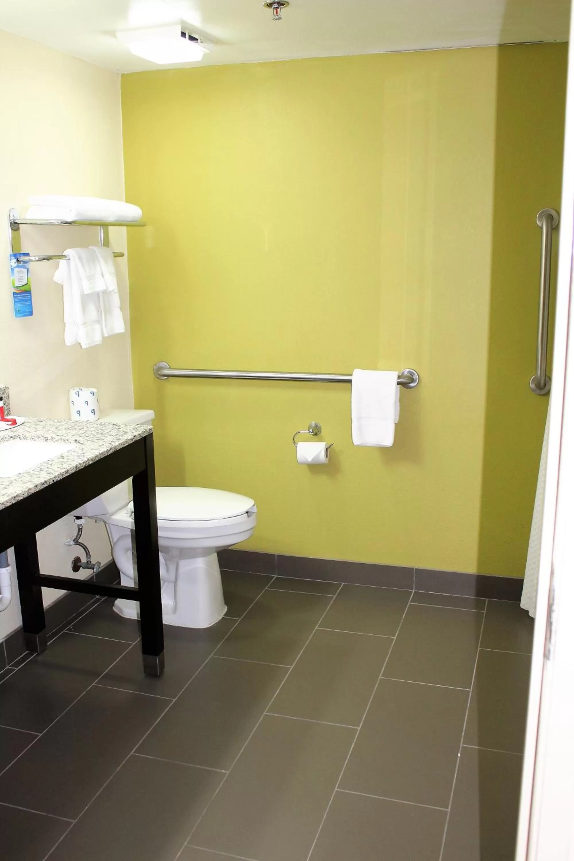 Toilet in Baymont by Wyndham Newark at University of Delaware