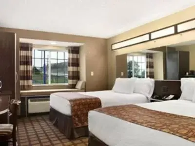 Queen Room with Two Queen Beds - Non-Smoking in Microtel Inn & Suites Mansfield PA