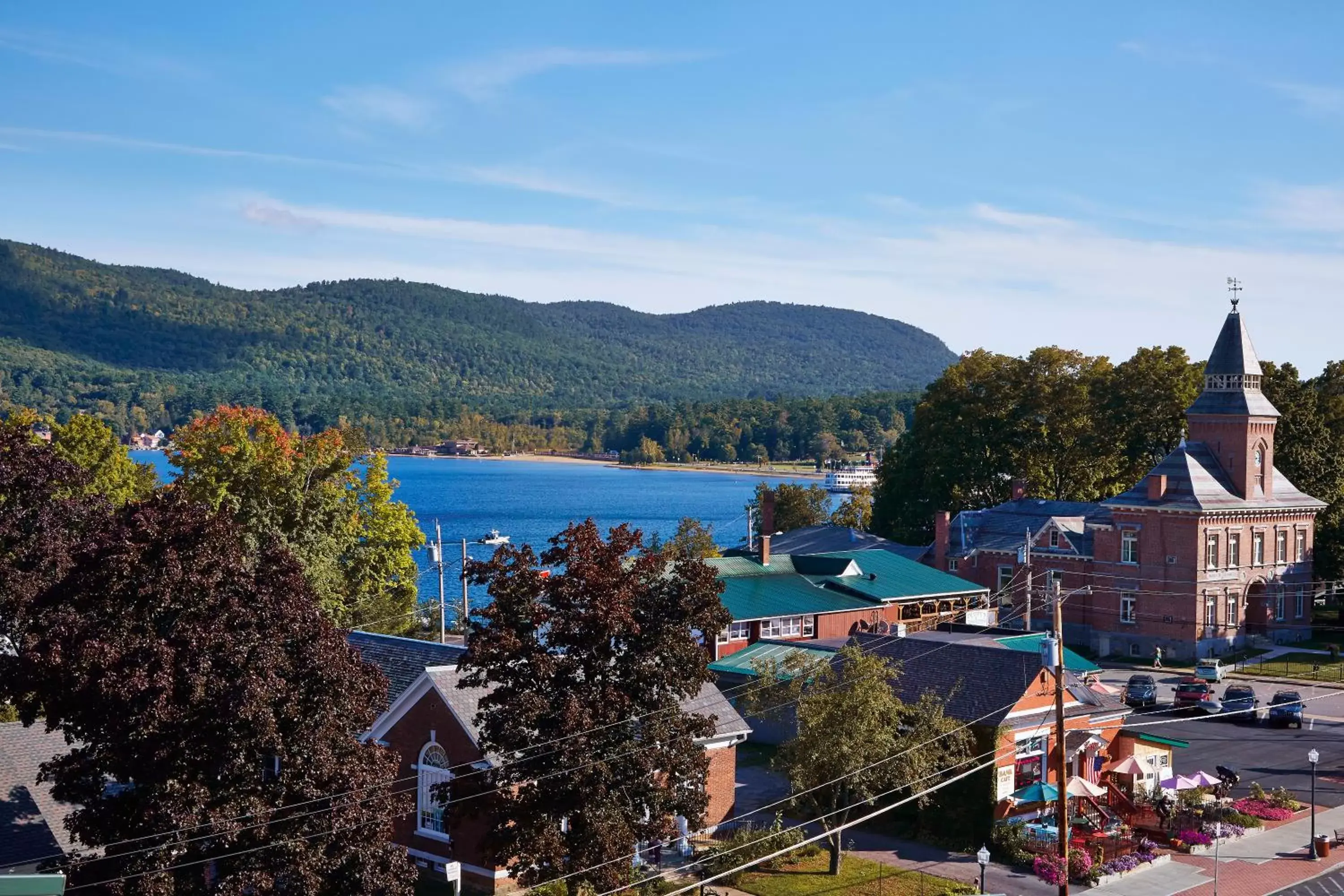 View (from property/room), Mountain View in Courtyard by Marriott Lake George