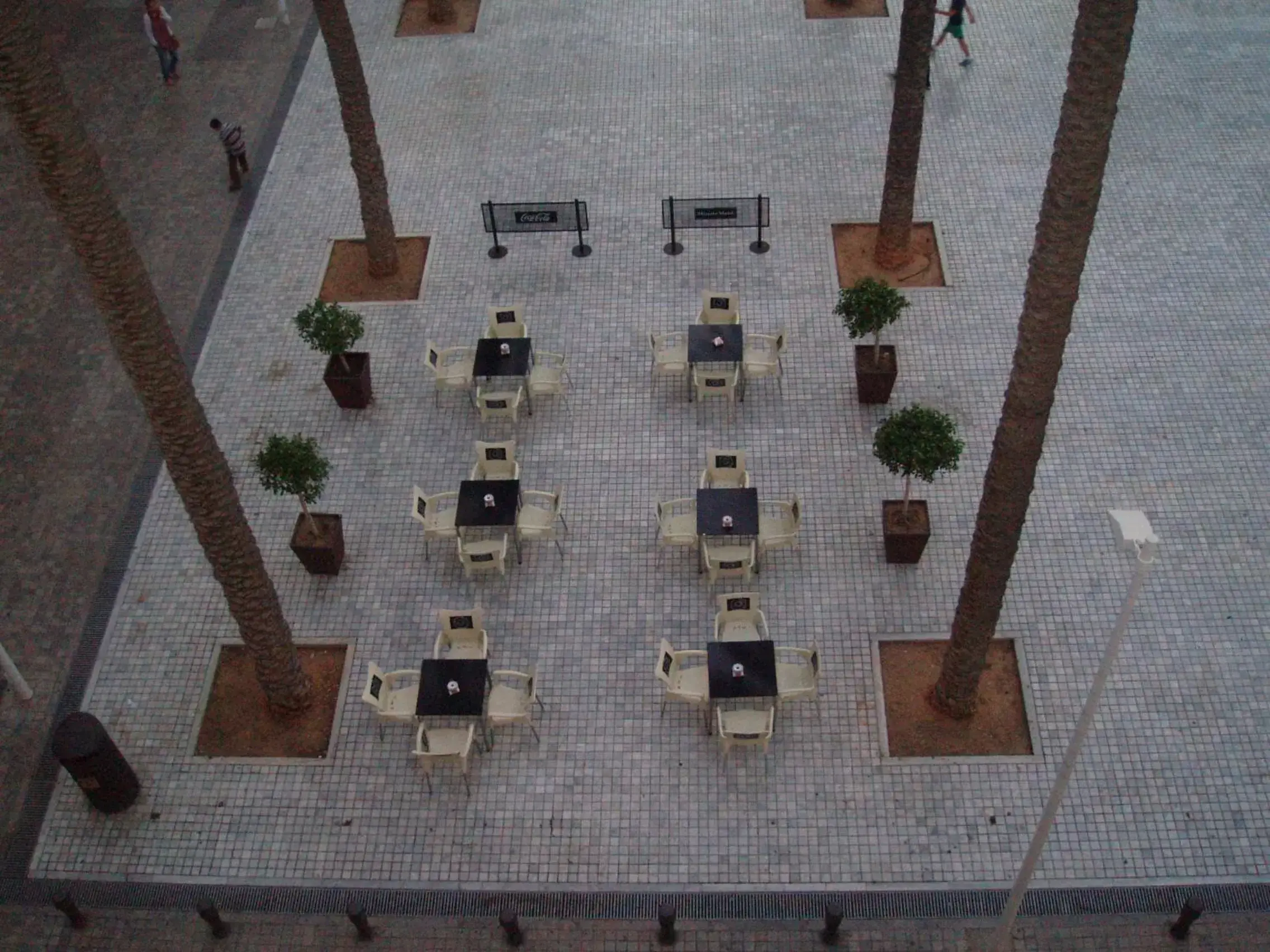 Bird's eye view in Catedral Almería