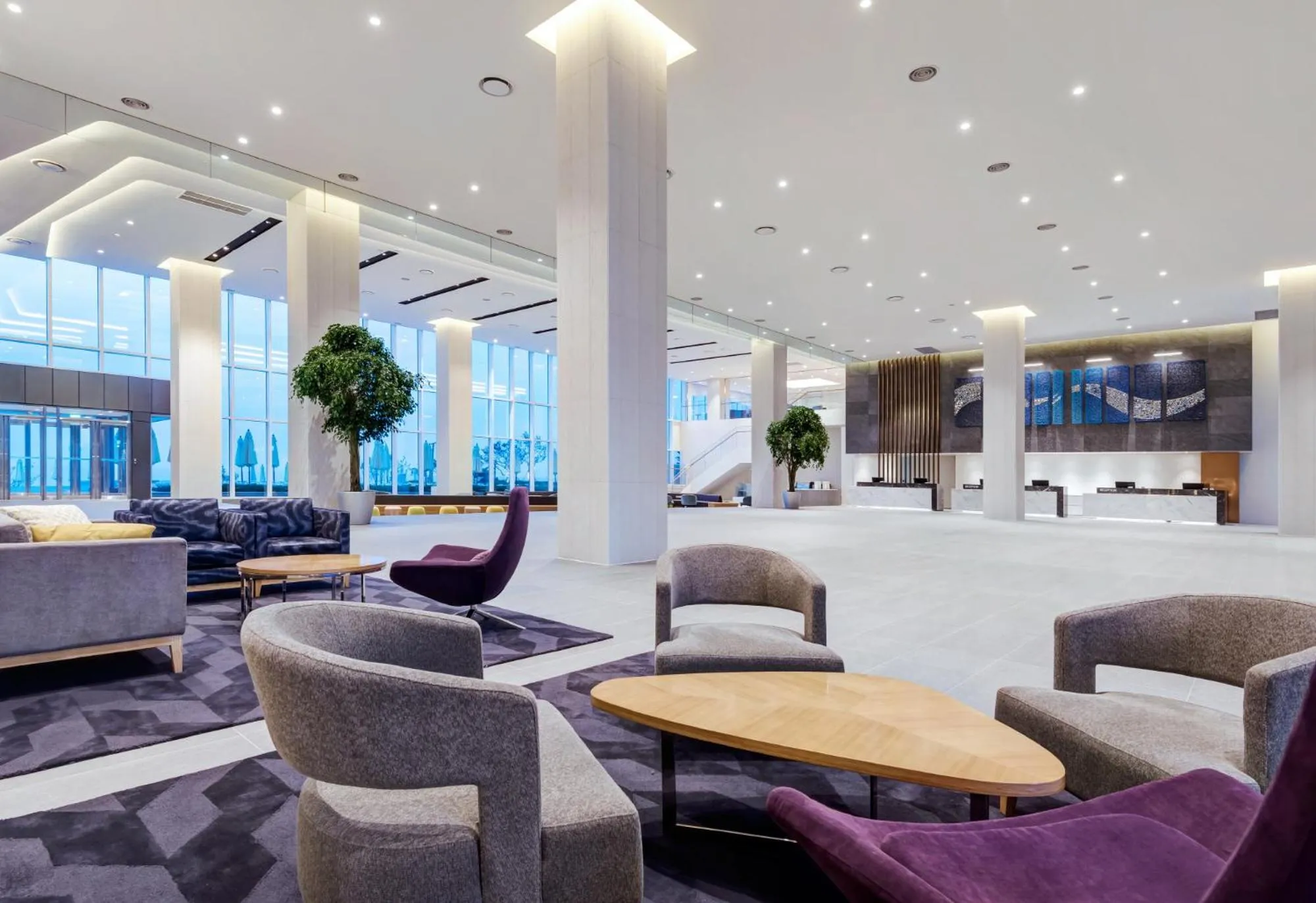 Lobby or reception in Lotte Resort Sokcho