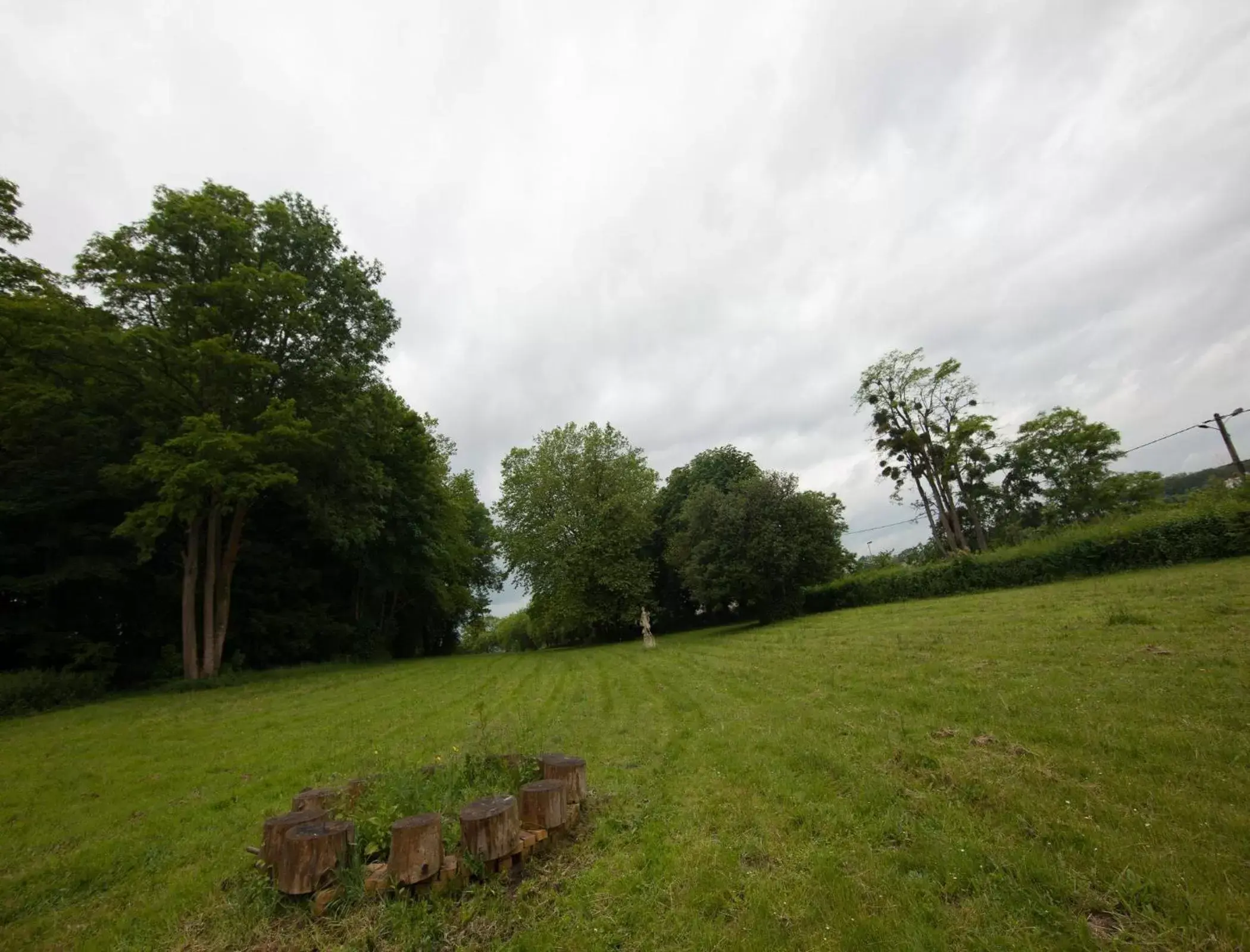 Garden in Château du Jard