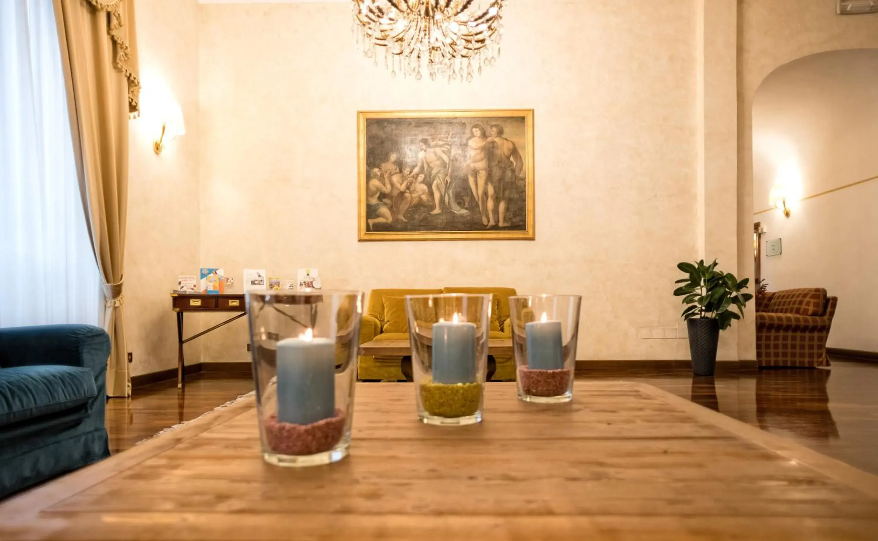 Lobby or reception in Grand Hotel Italia Lobby or reception in Grand Hotel Italia