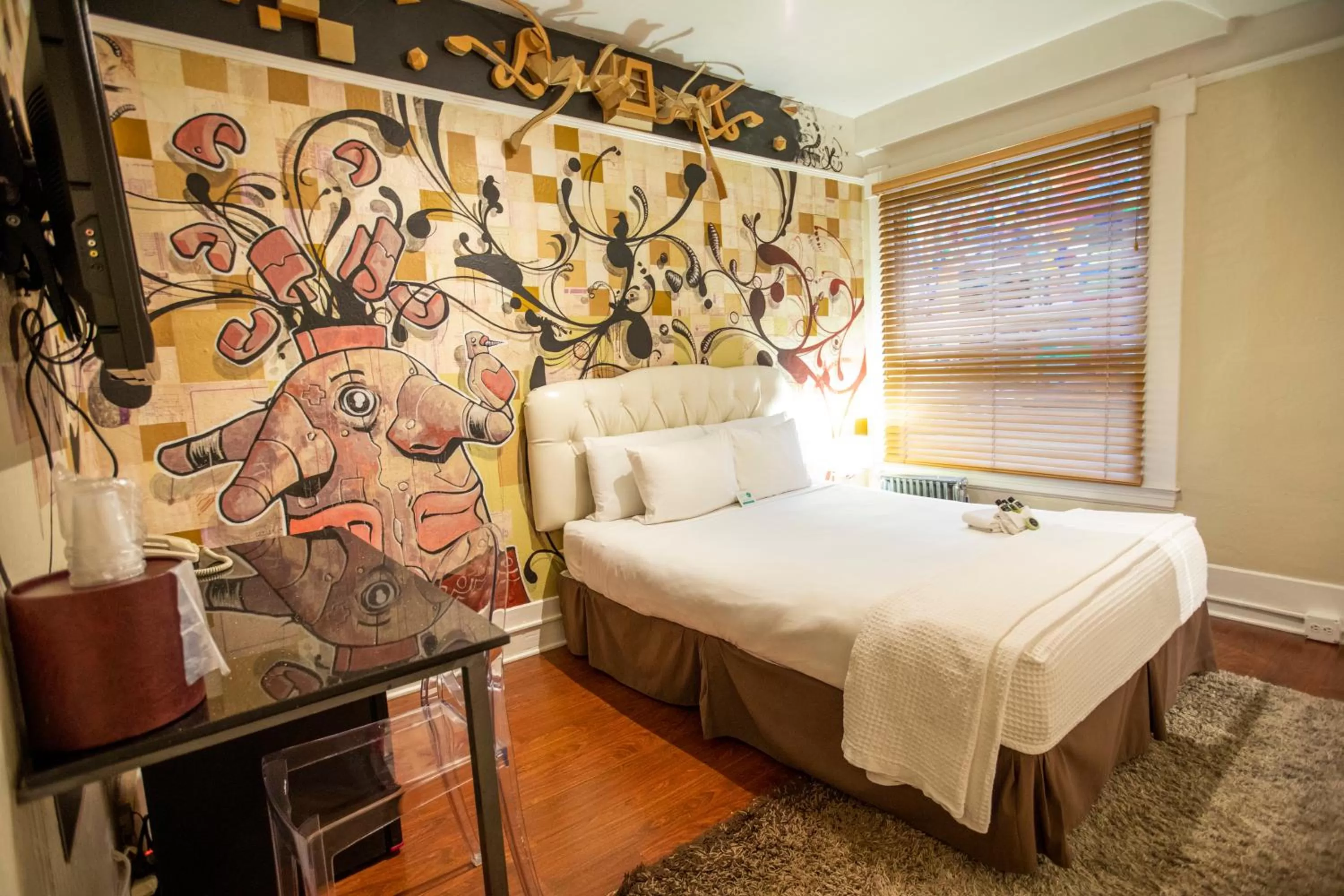 Bedroom, Bed in Hotel Des Arts