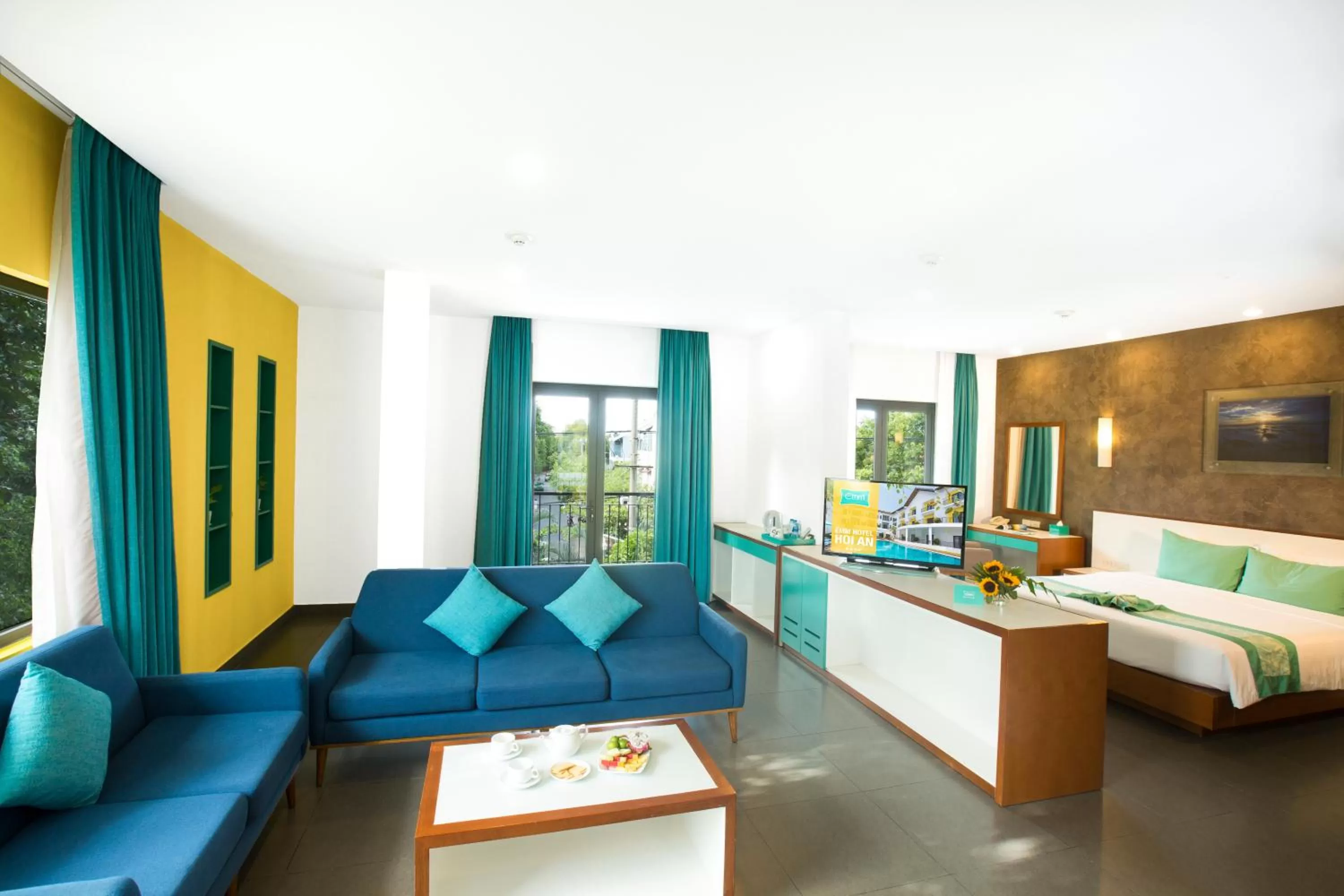 Bed in ÊMM Hotel Hoi An