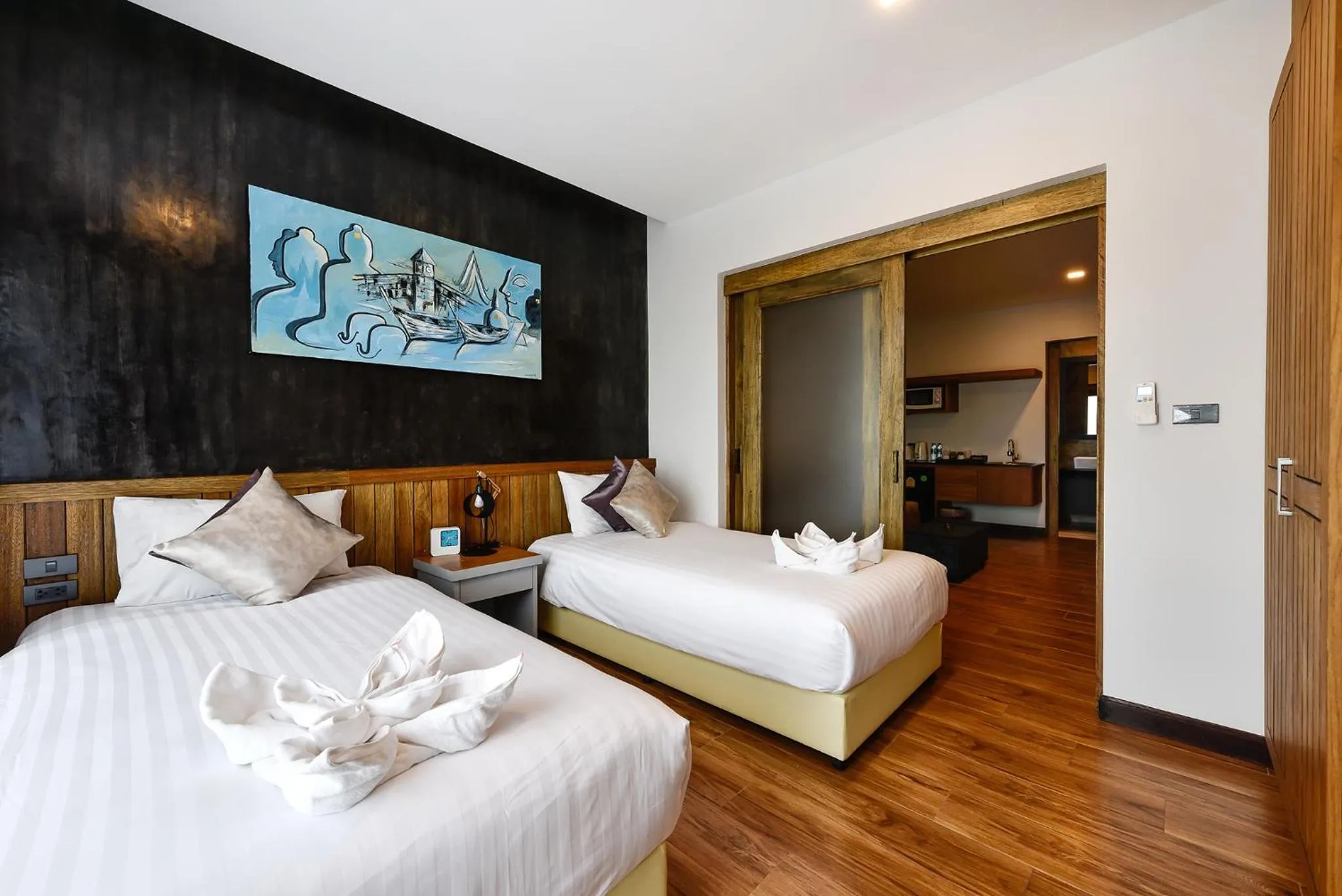 Bed in Casa Bella Phuket