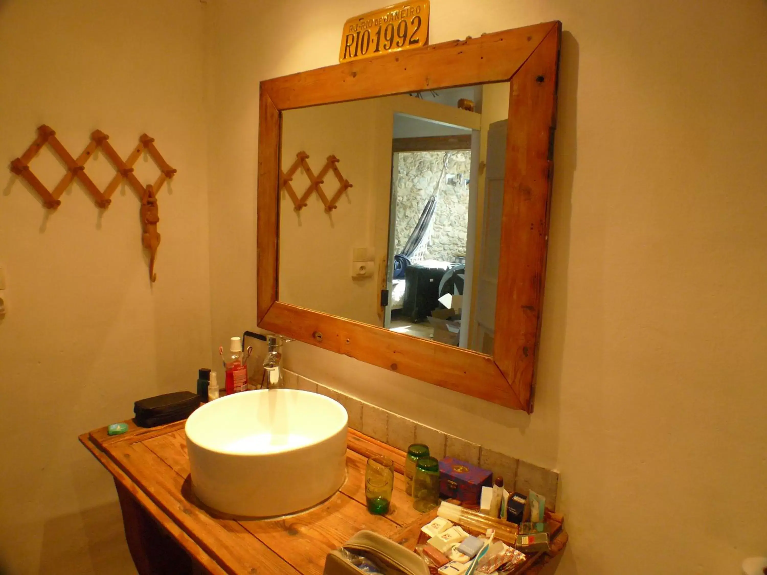 Decorative detail, Bathroom in Nidélice Chambre d'hôtes