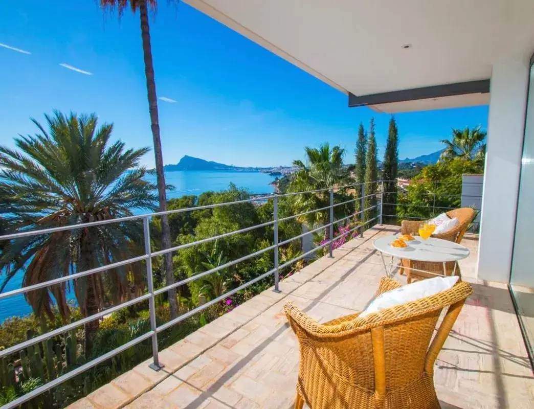 Balcony/Terrace in El jardin Botánico Villa LUZ