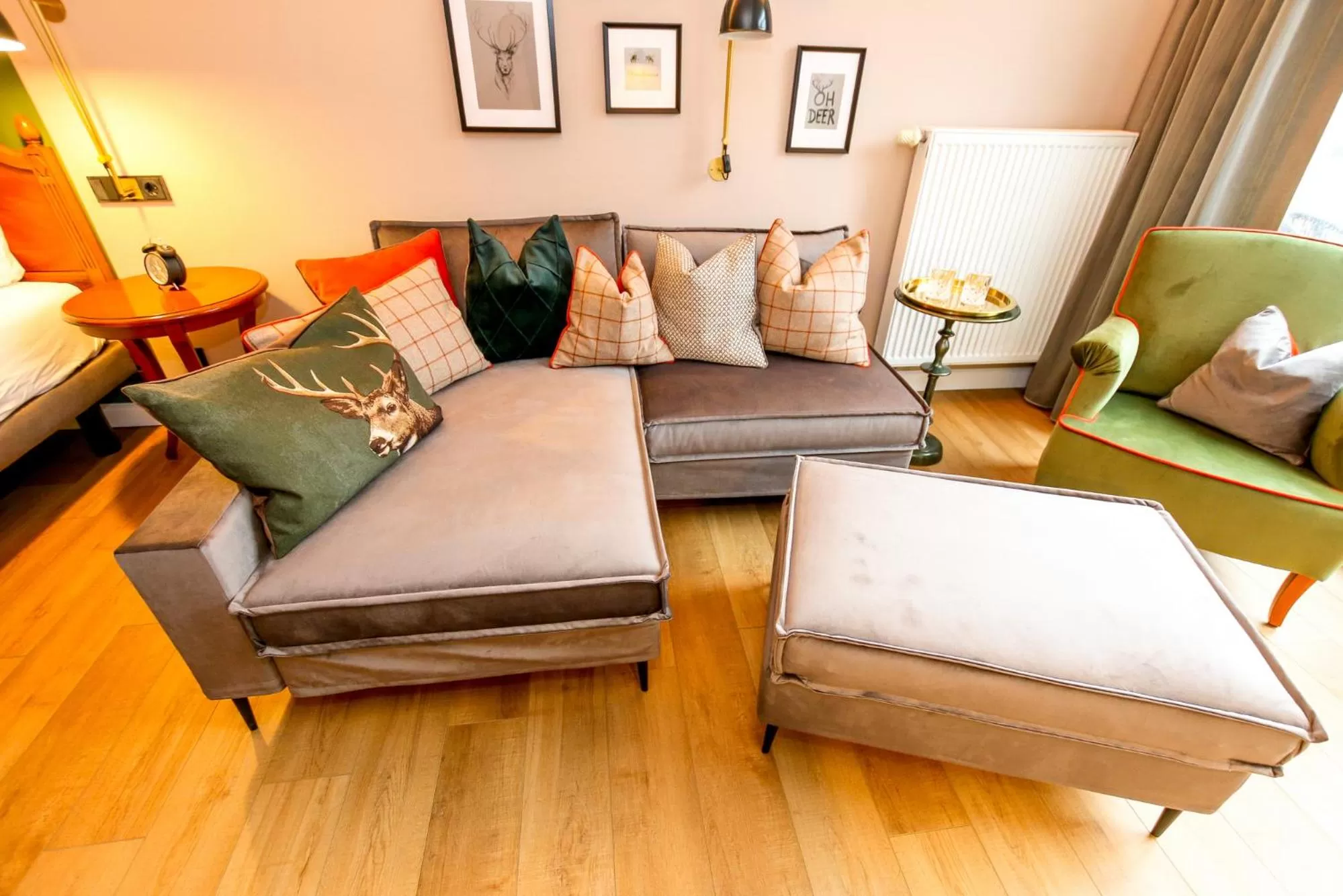 Seating area in Nordseehotel Kröger