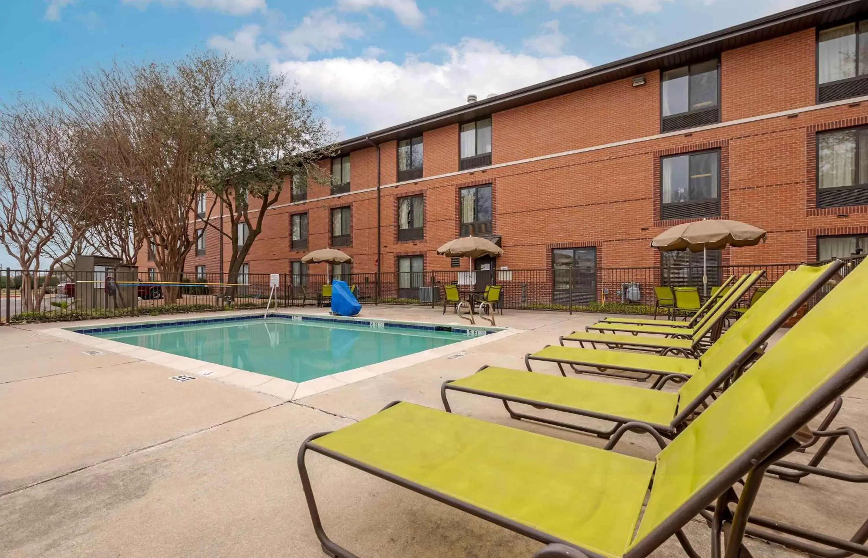 Pool view, Property Building in Extended Stay America Suites - Austin - Metro