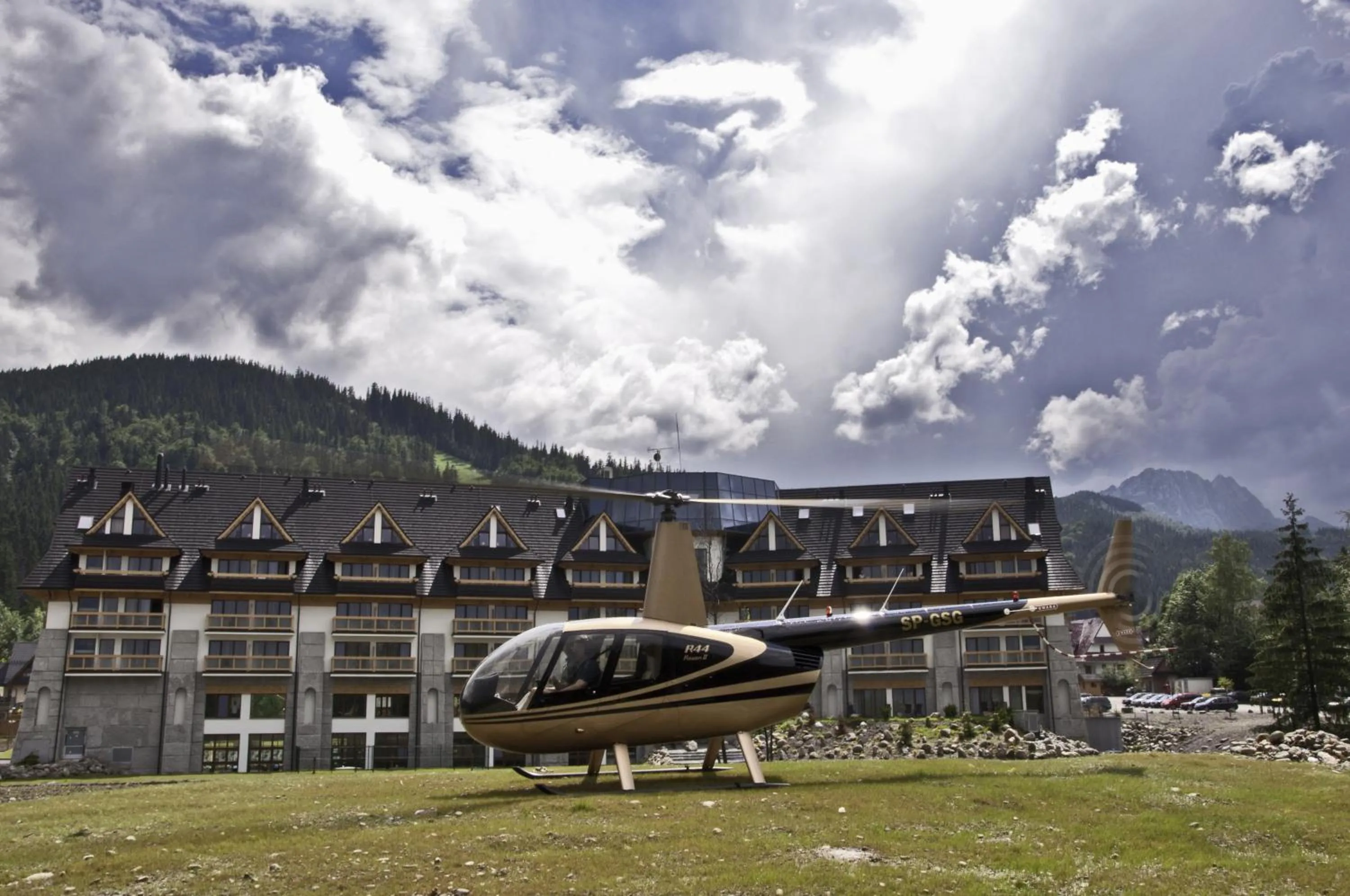 Property building in Grand Nosalowy Dwór