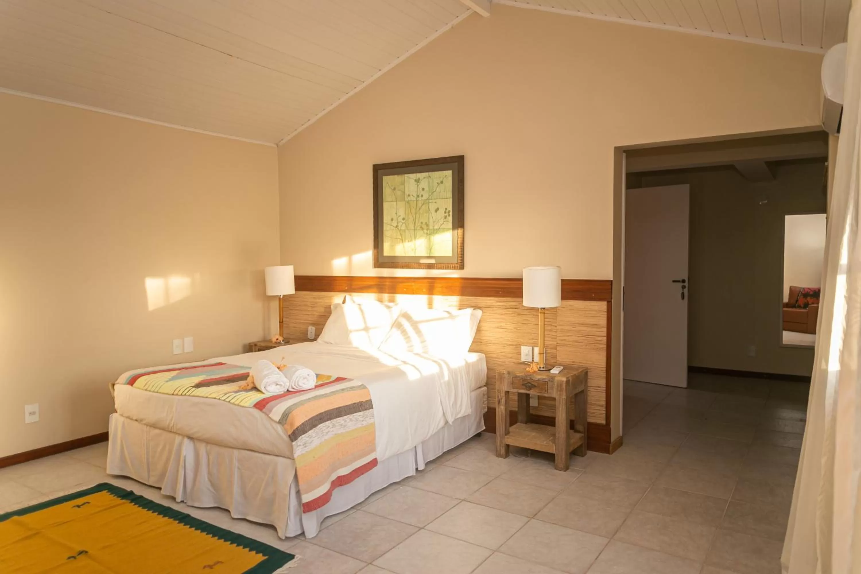 Bed in Pousada Corsario Buzios