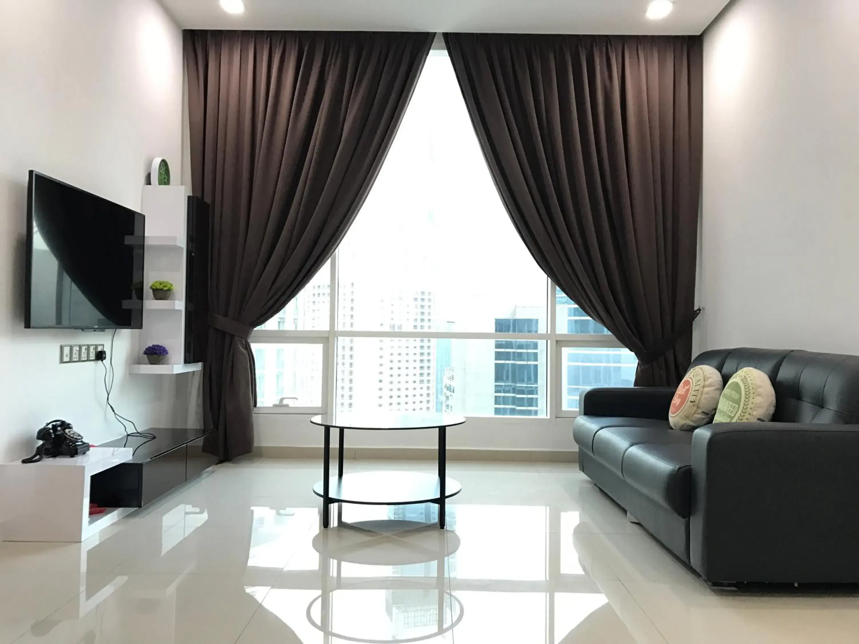 Seating Area in Soho Suites KLCC by the Betty Roux