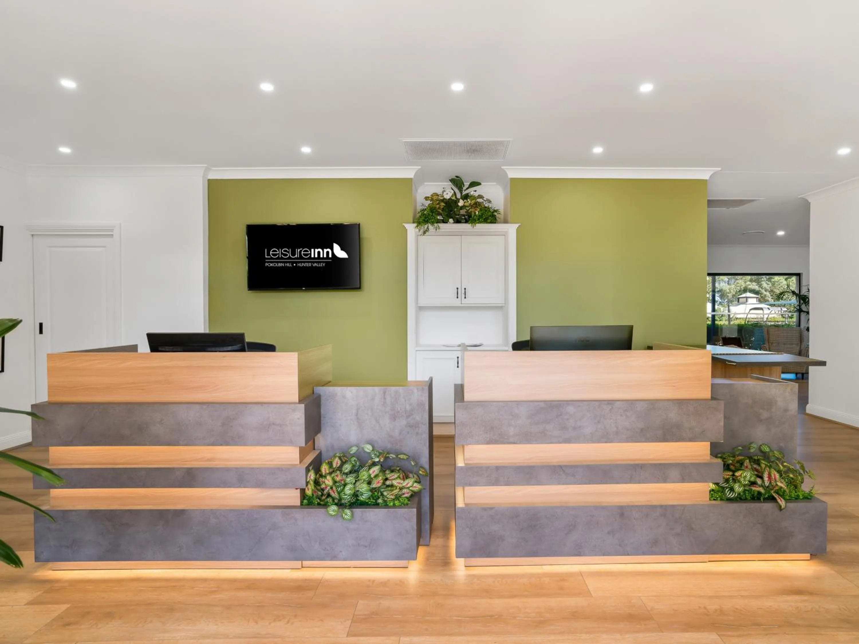 Lobby or reception in Leisure Inn Pokolbin Hill