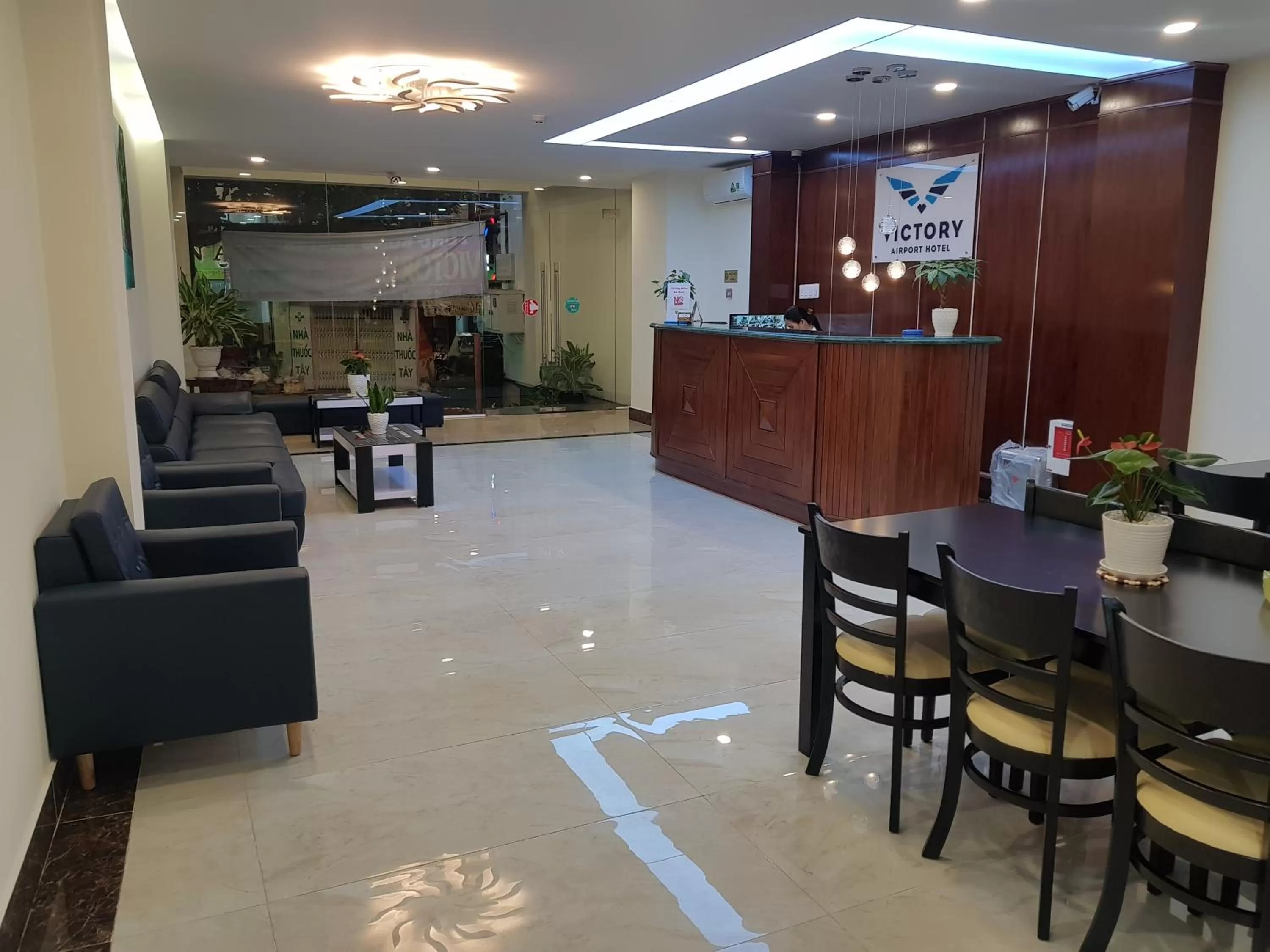 Lobby or reception in Victory Airport Hotel