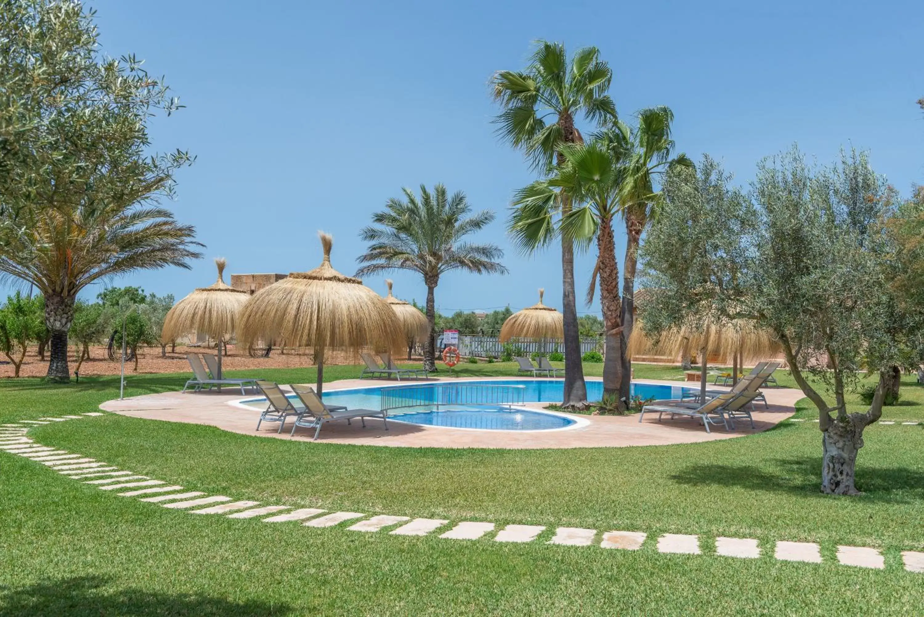 Swimming Pool in Finca Hotel Can Canals & Spa