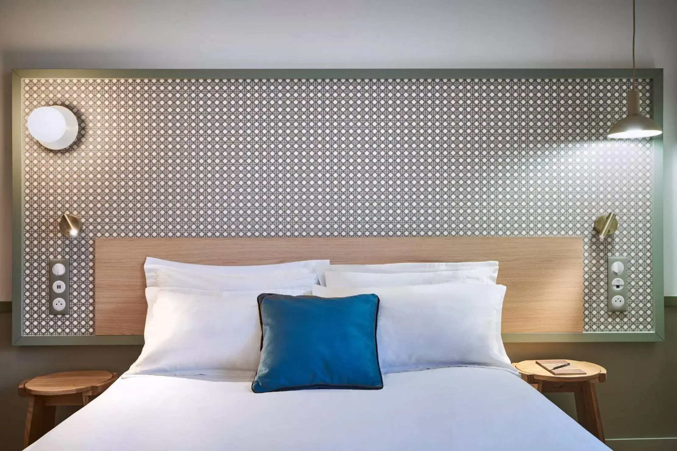 Bed in Hotel Cervantes by Happyculture