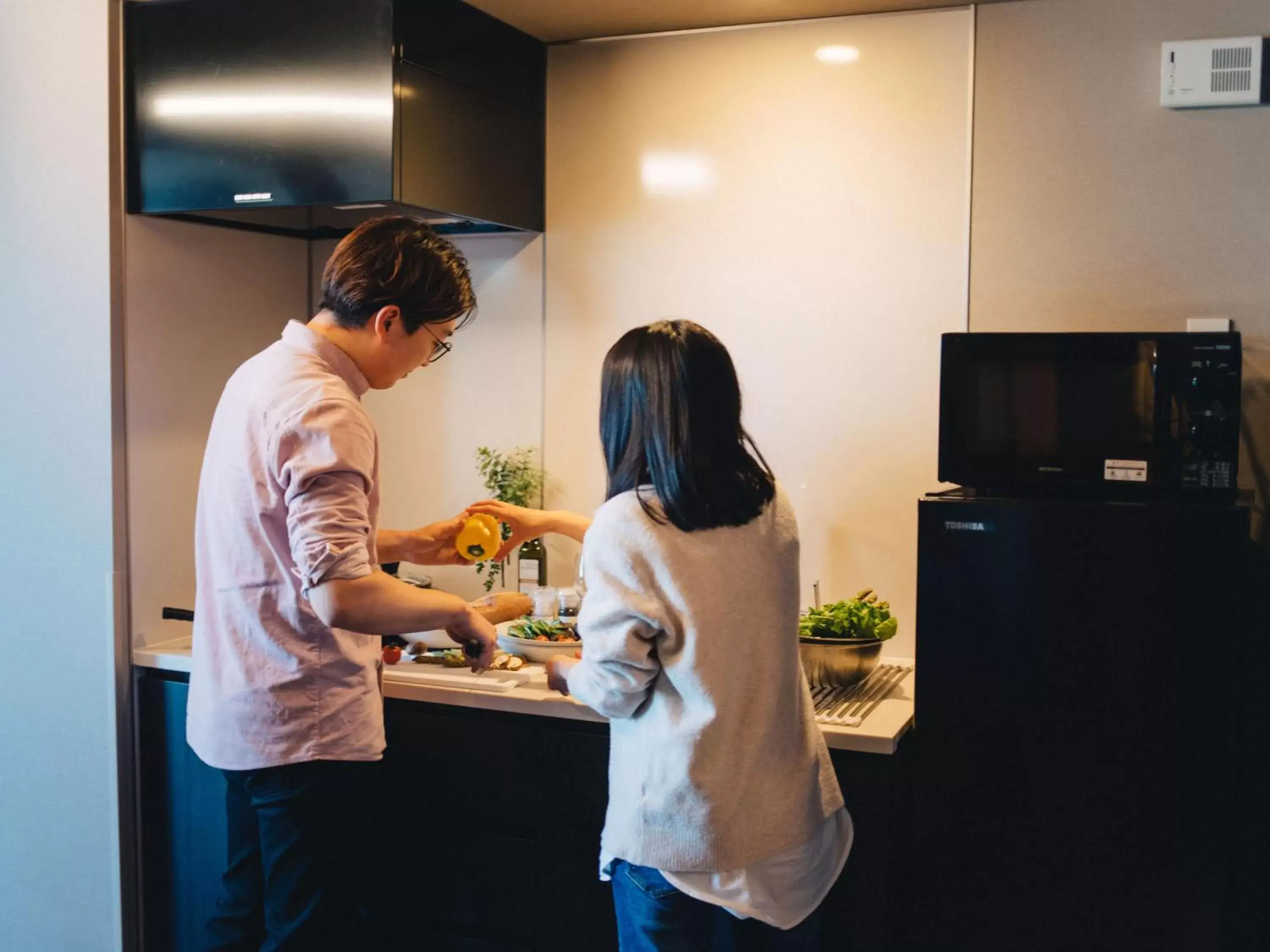 kitchen in MIMARU Osaka Shinsaibashi North