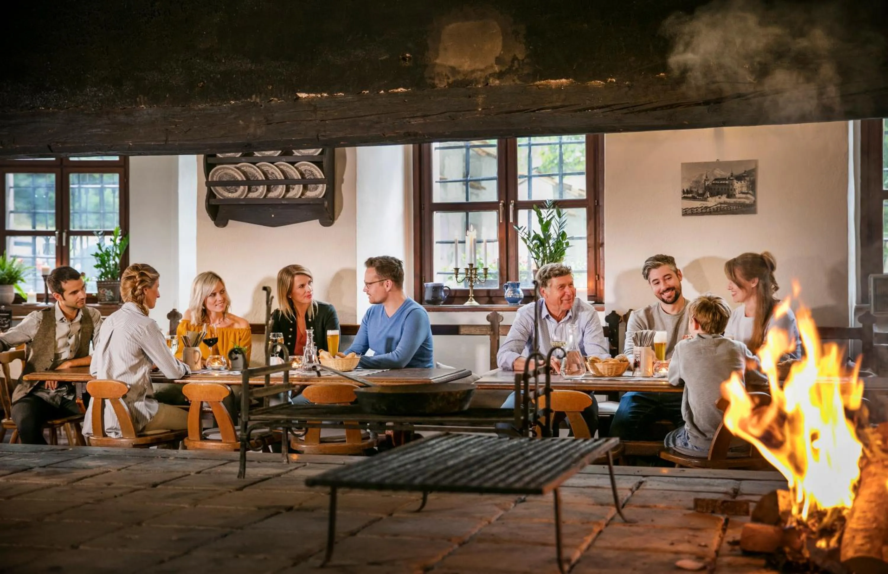 Restaurant/places to eat in JUFA Hotel Schloss Röthelstein