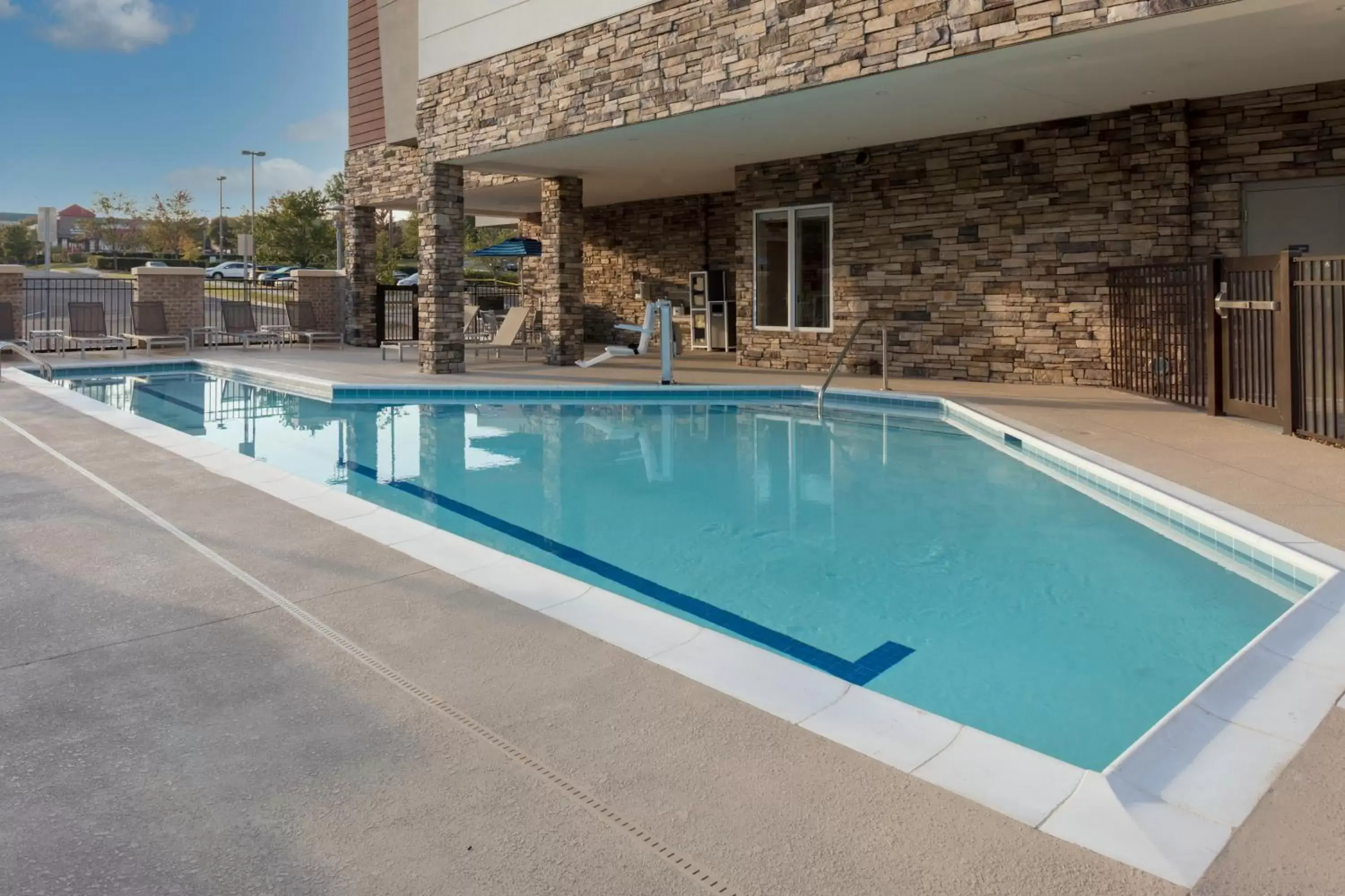 Swimming pool in Hyatt Place Charlotte University Swimming pool in Hyatt Place Charlotte University