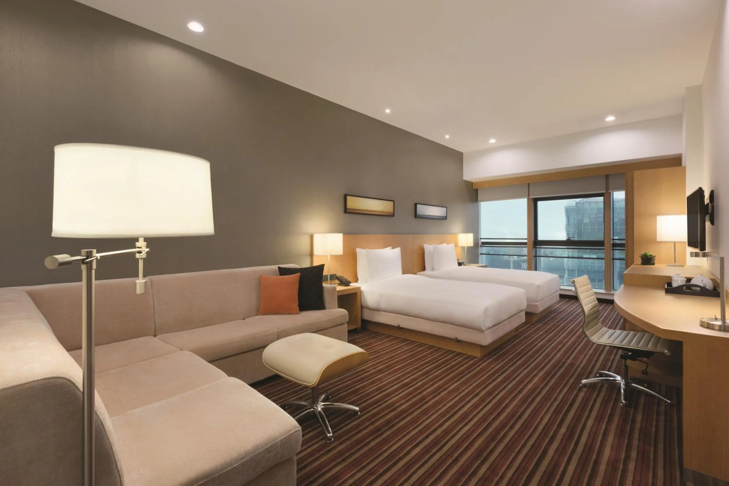 Specialty Twin Room with Sofa Bed in Hyatt Place Shenzhen Airport