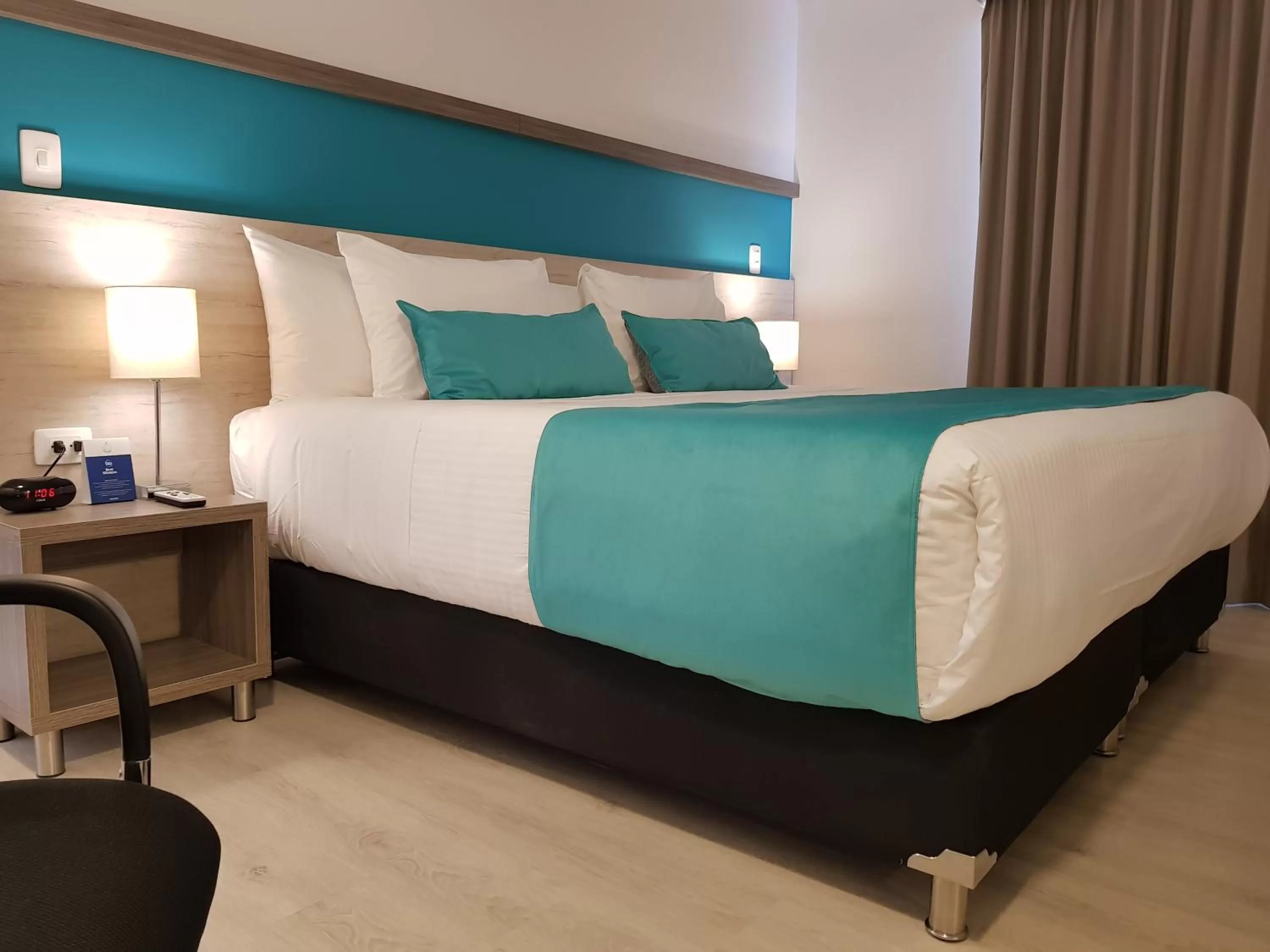 Photo of the whole room, Bed in Hotel Nivari Duitama