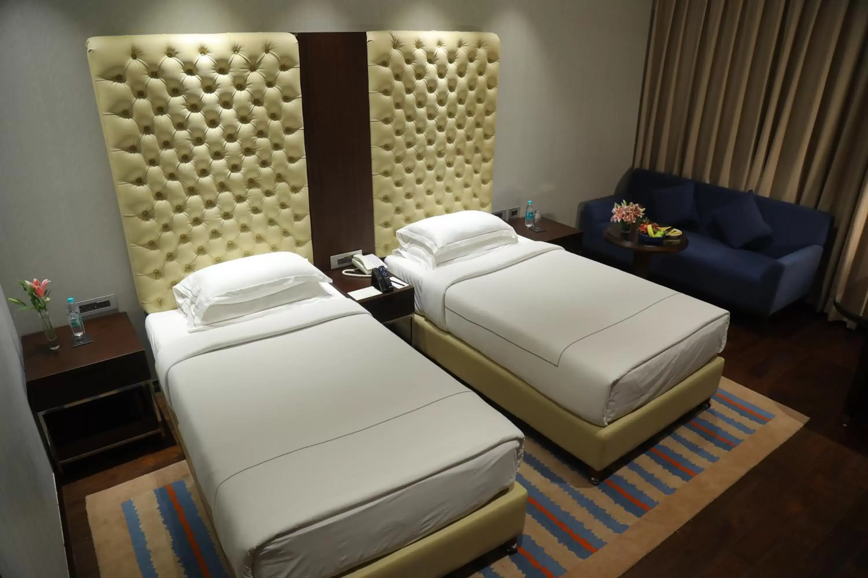 Bed in Taj Deccan Bed in Taj Deccan