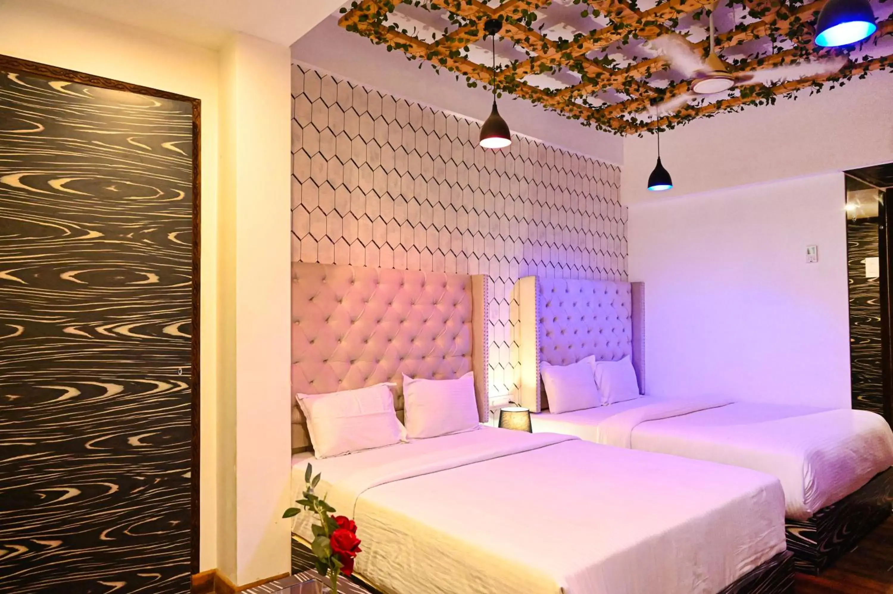 Photo of the whole room, Bed in Hotel Heritage Inn at Assi Ghat Photo of the whole room, Bed in Hotel Heritage Inn at Assi Ghat