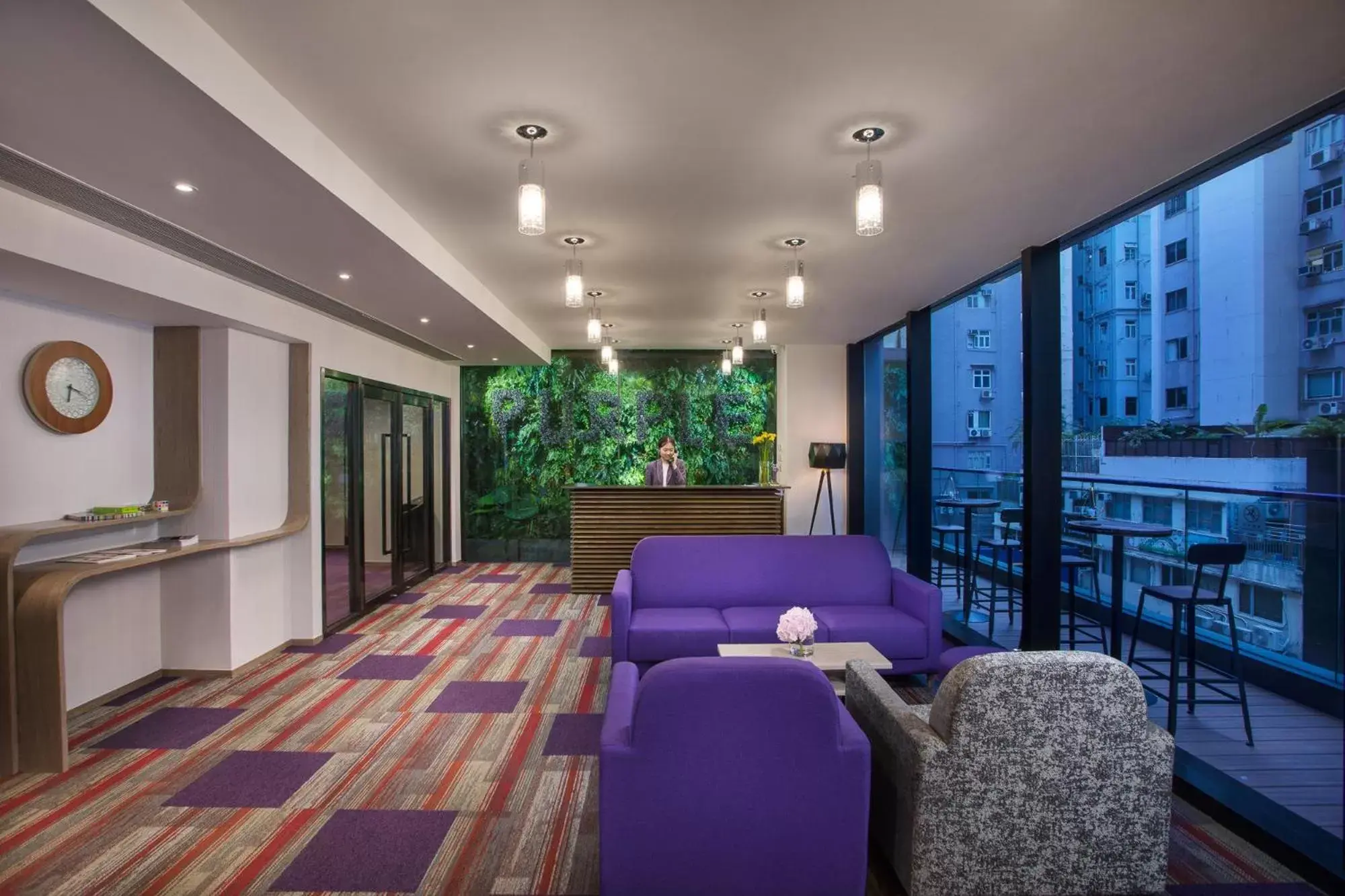 Lobby or reception in Hotel Purple Hong Kong