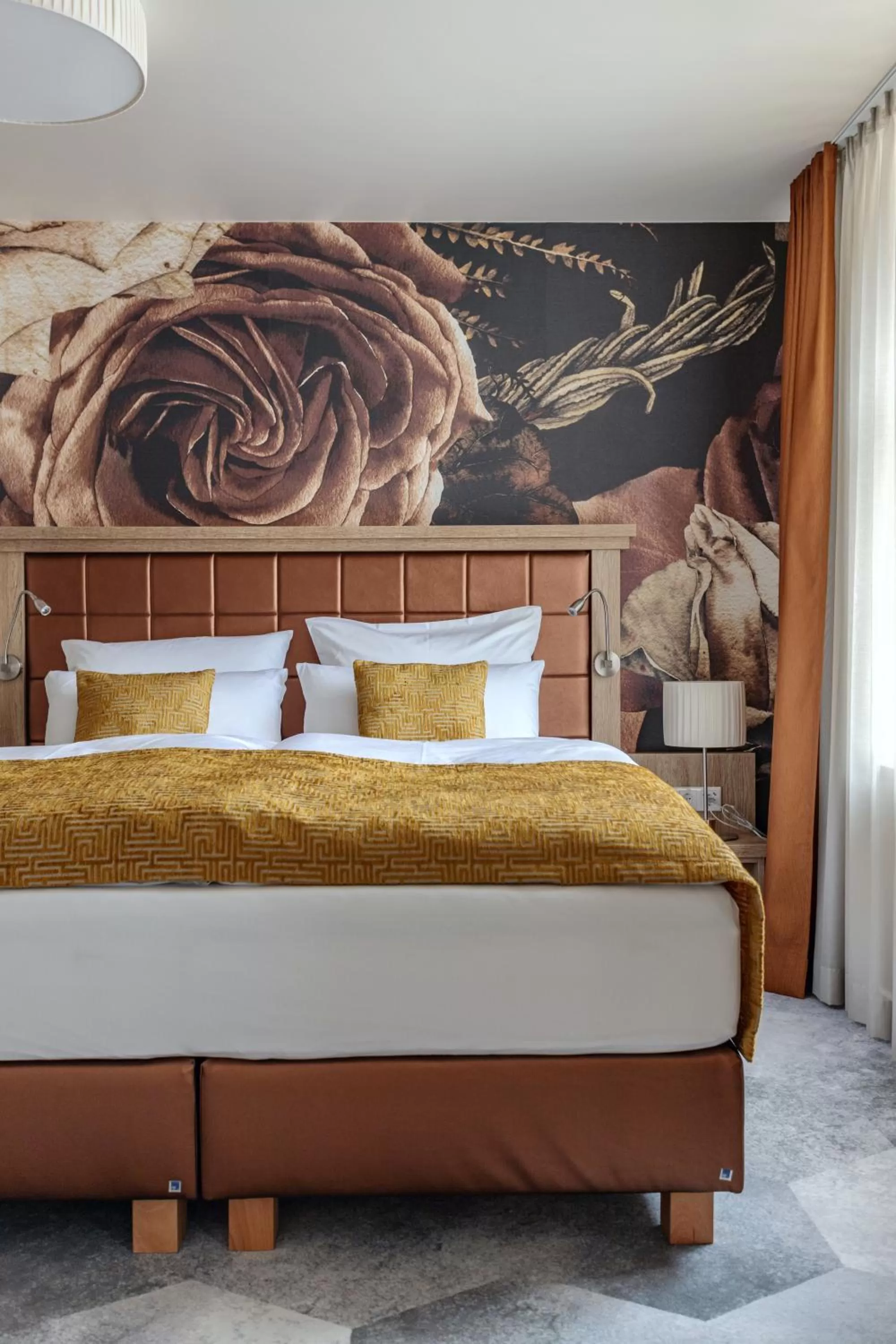 Bed in Hotel & Restaurant Rödersaal