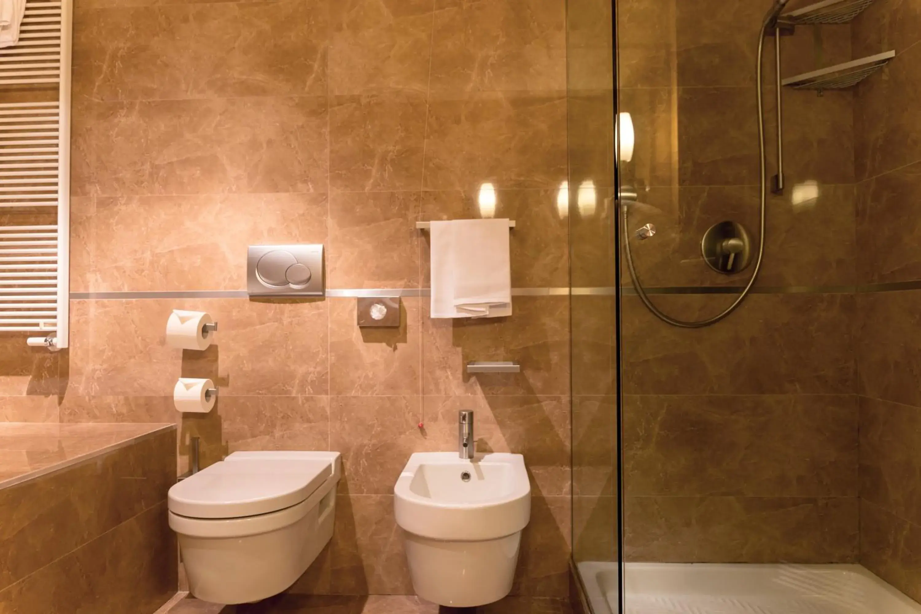 Shower, Bathroom in Hotel Real Fini Baia Del Re