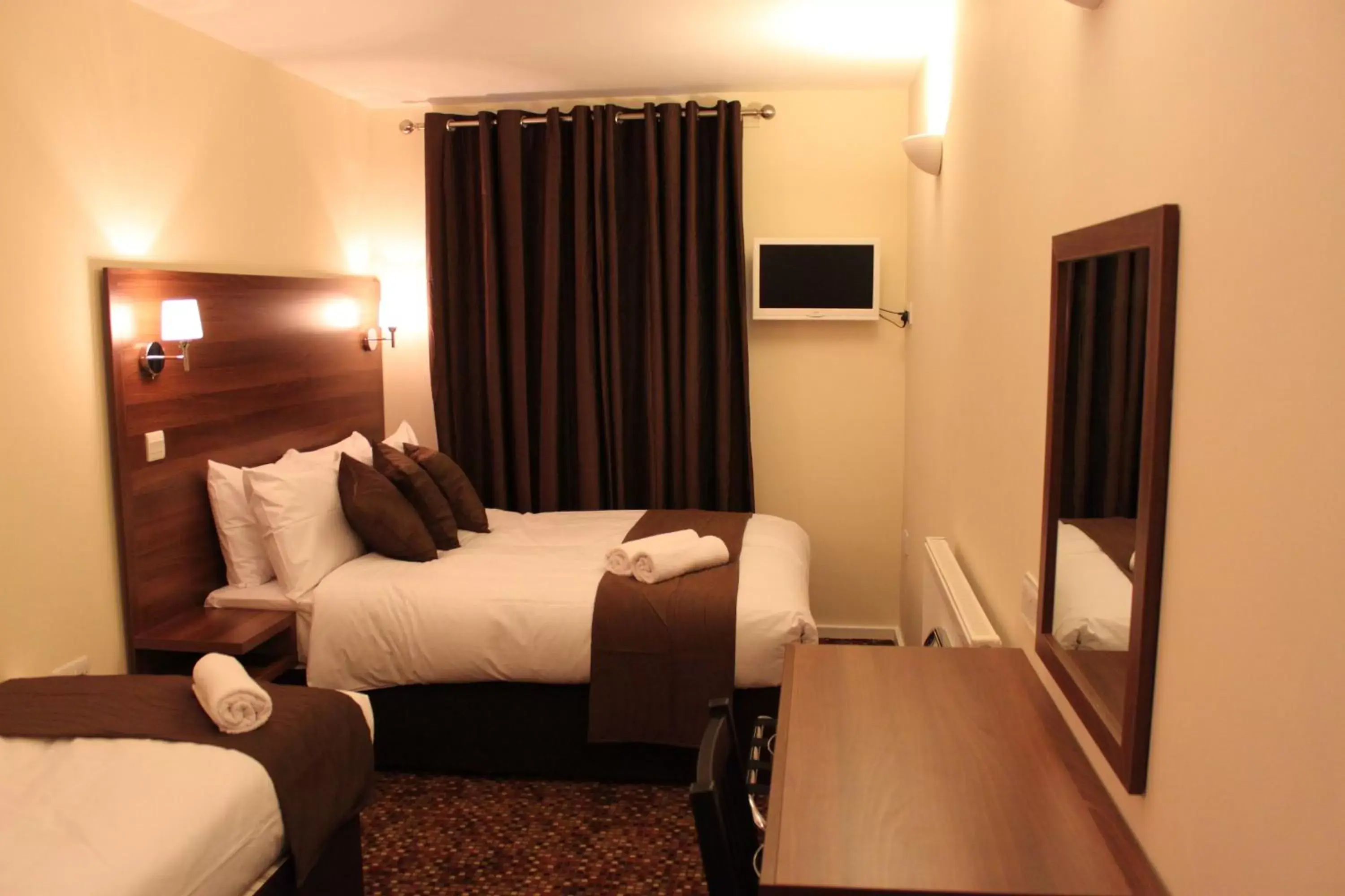 Photo of the whole room, Bed in Prince Regent Hotel Excel London