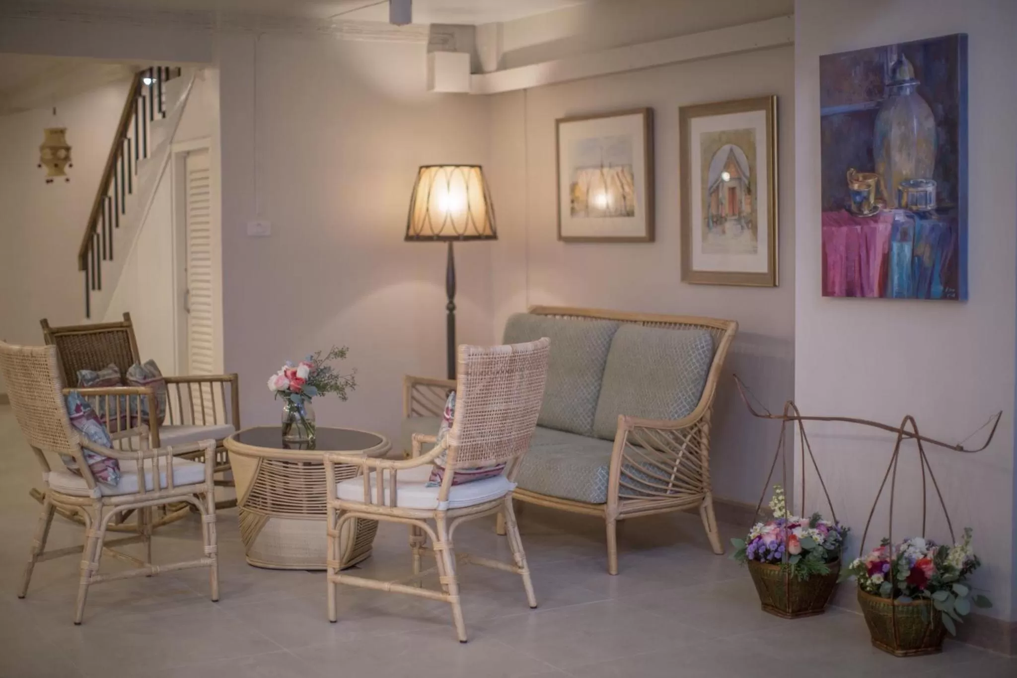 Living room in Vera Nidhra - Self check-in after 6pm